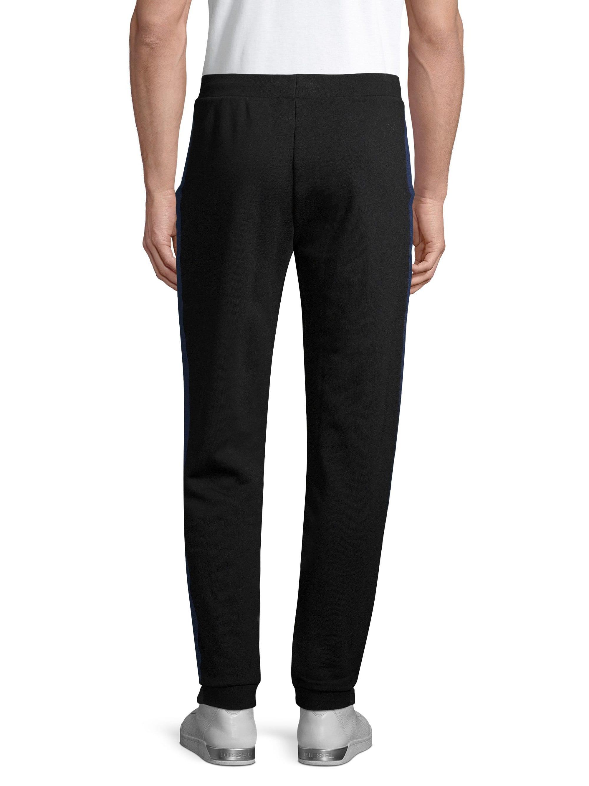 Lacoste Men's Stripe Track Pants - Black in Black for Men - Lyst