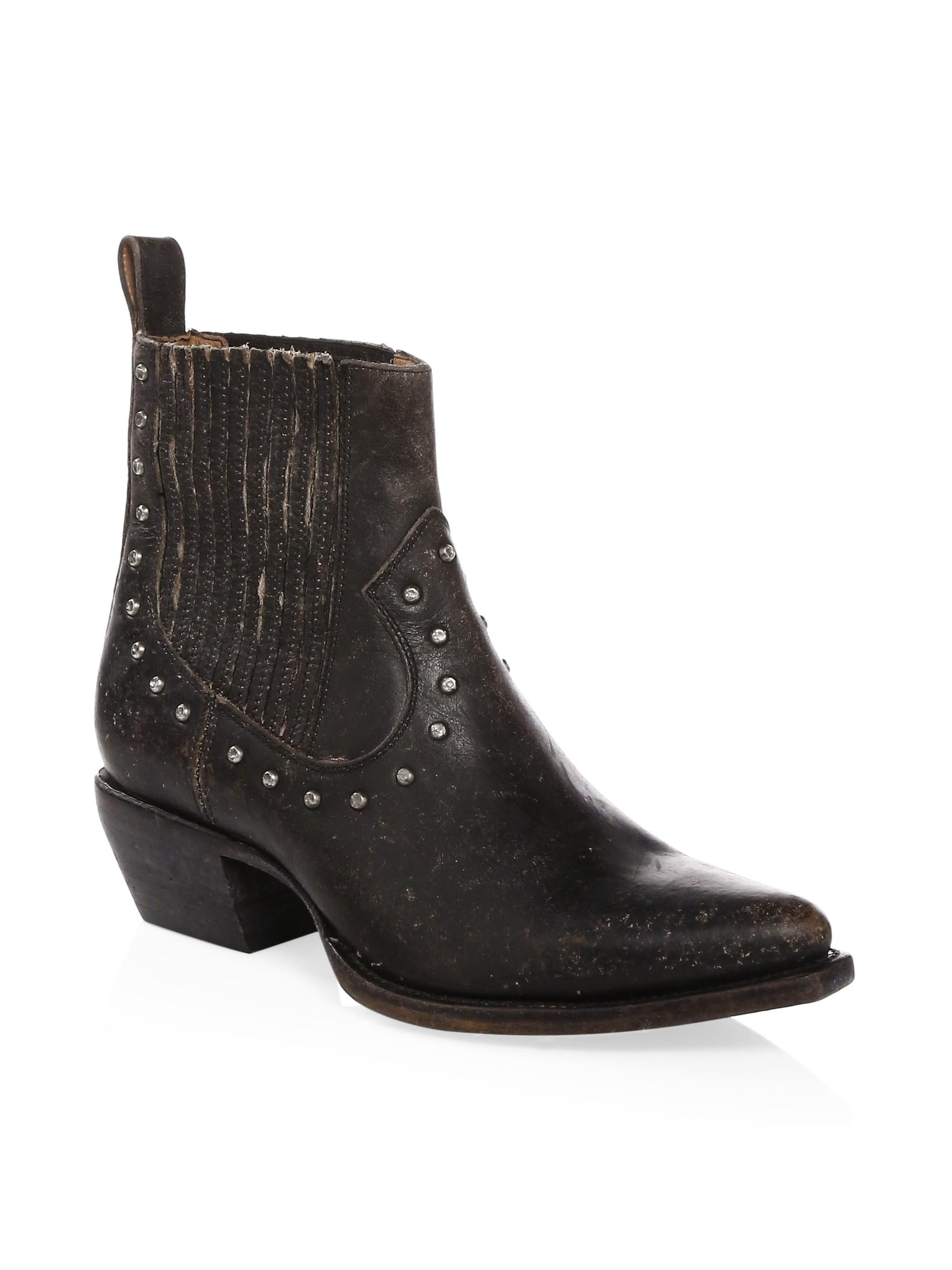 frye melissa button back zip leather boot