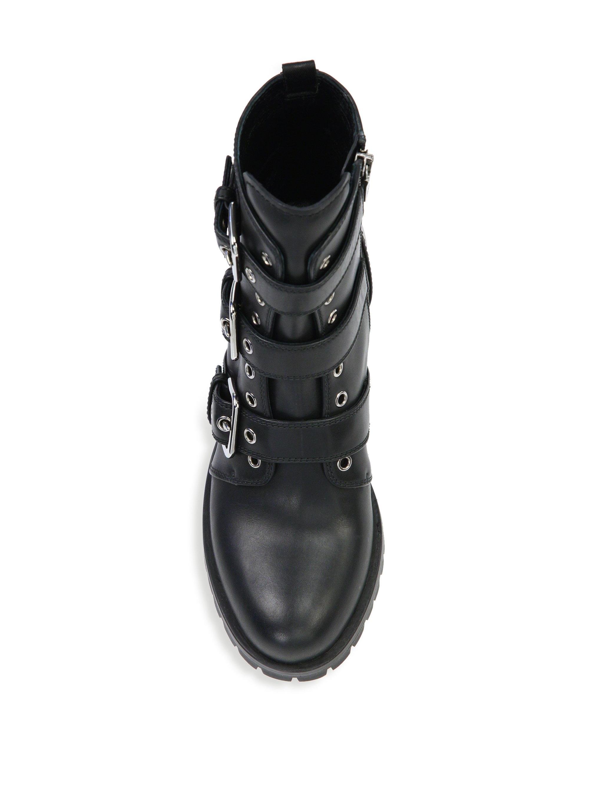 prada mini combat boots