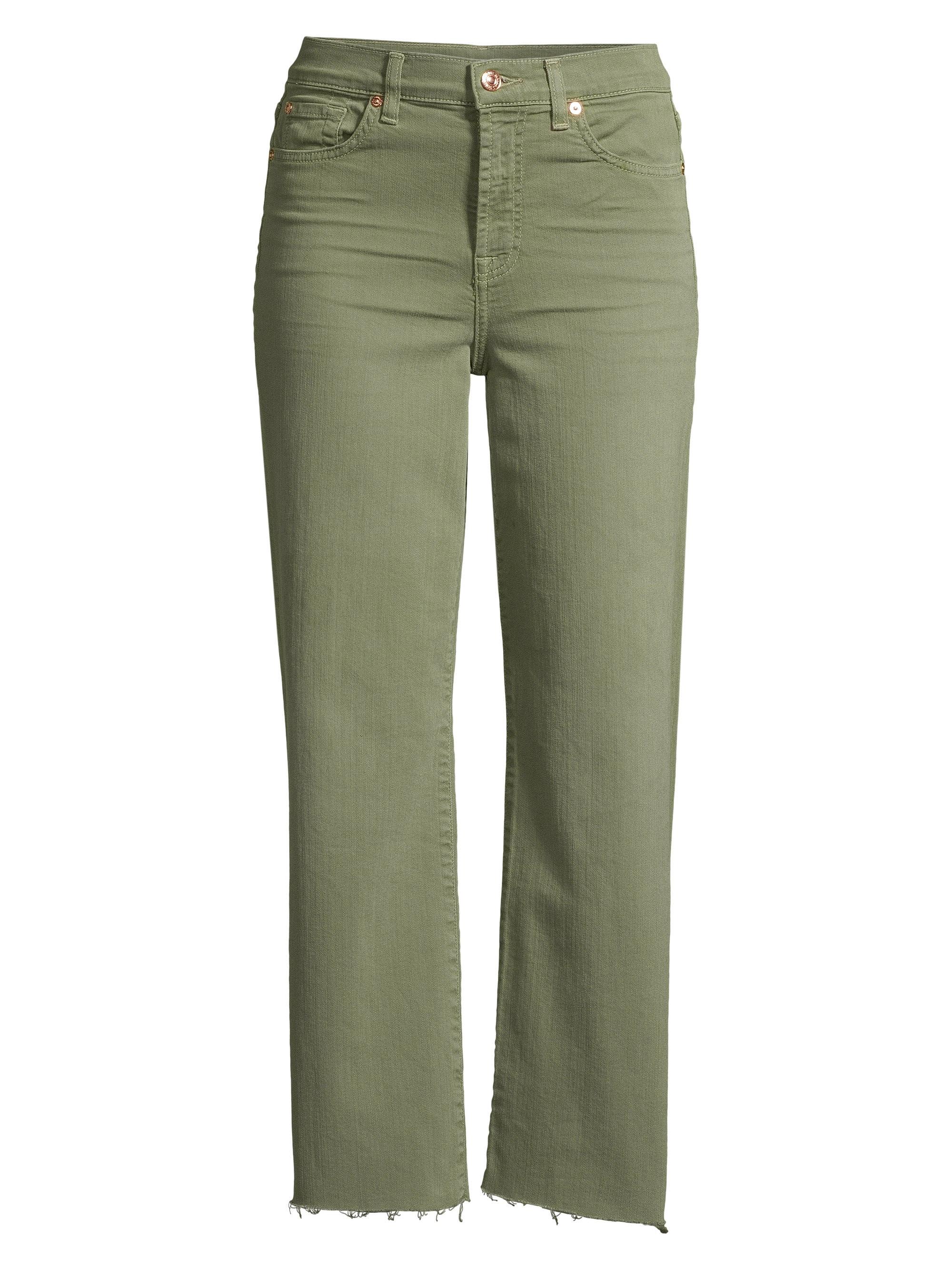 green jeans women