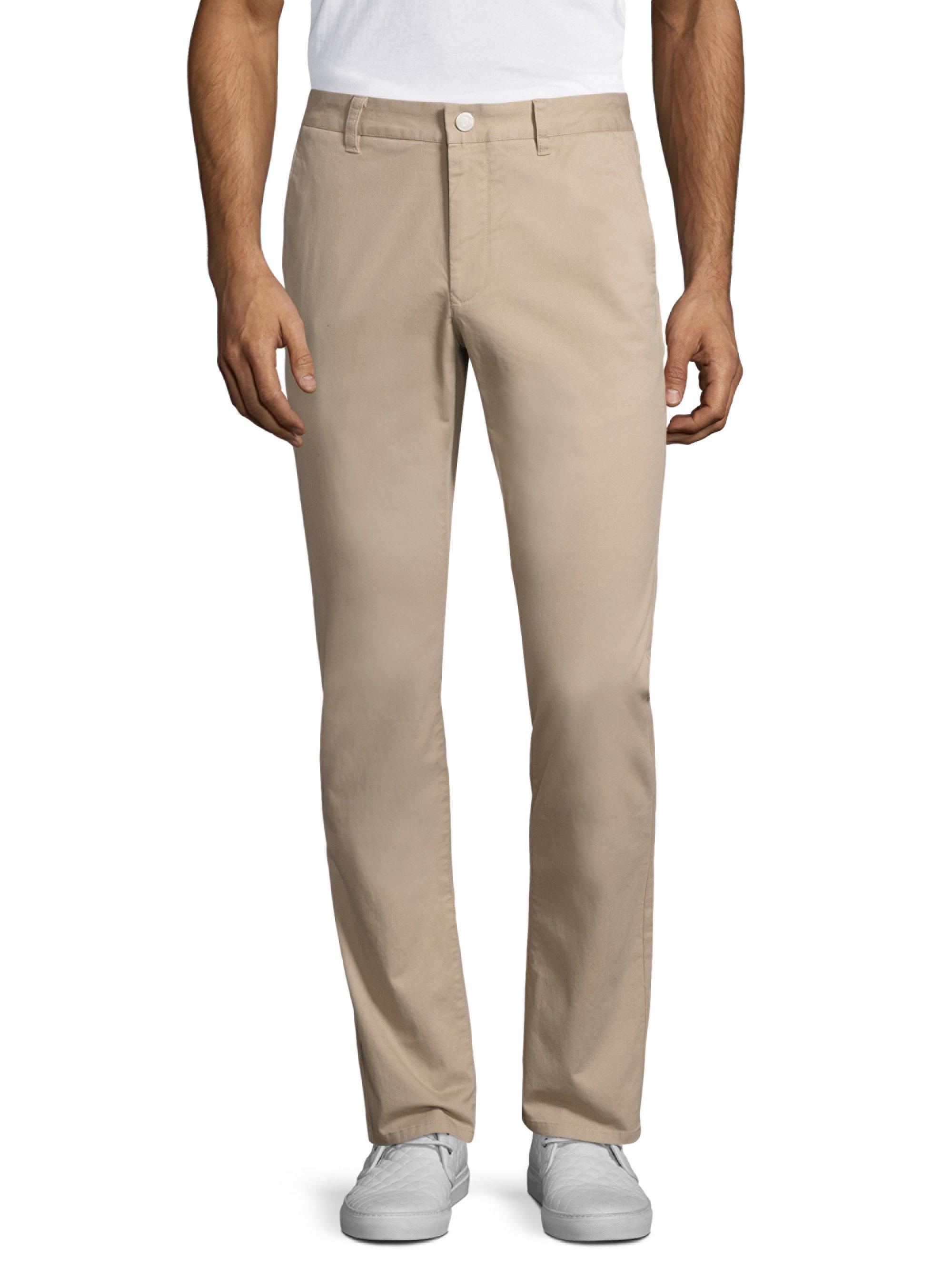 Lyst - Bonobos Washed Stretch Cotton Pants in Natural for Men