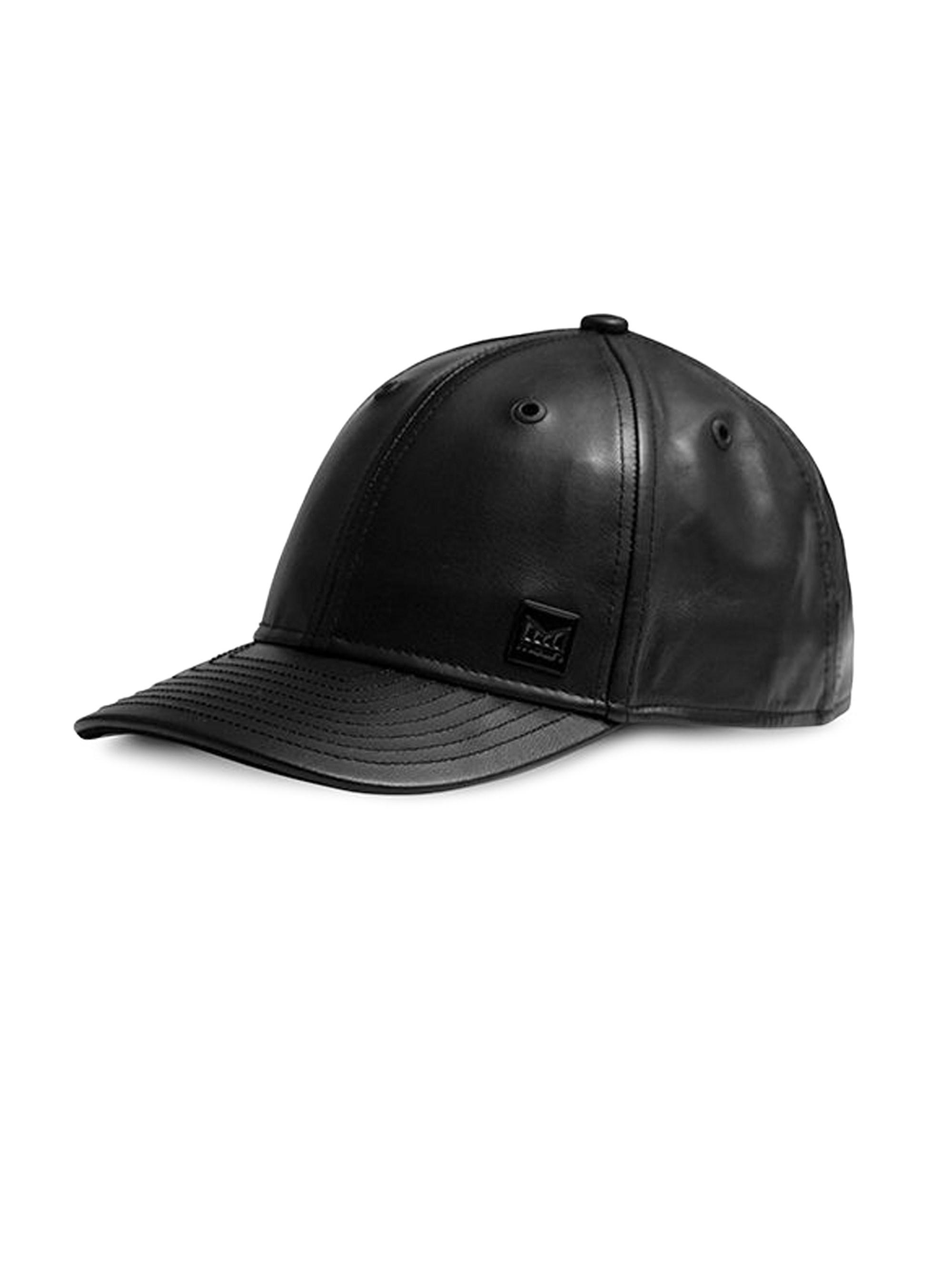 Melin The Voyage Leather Baseball Hat in Black for Men Lyst
