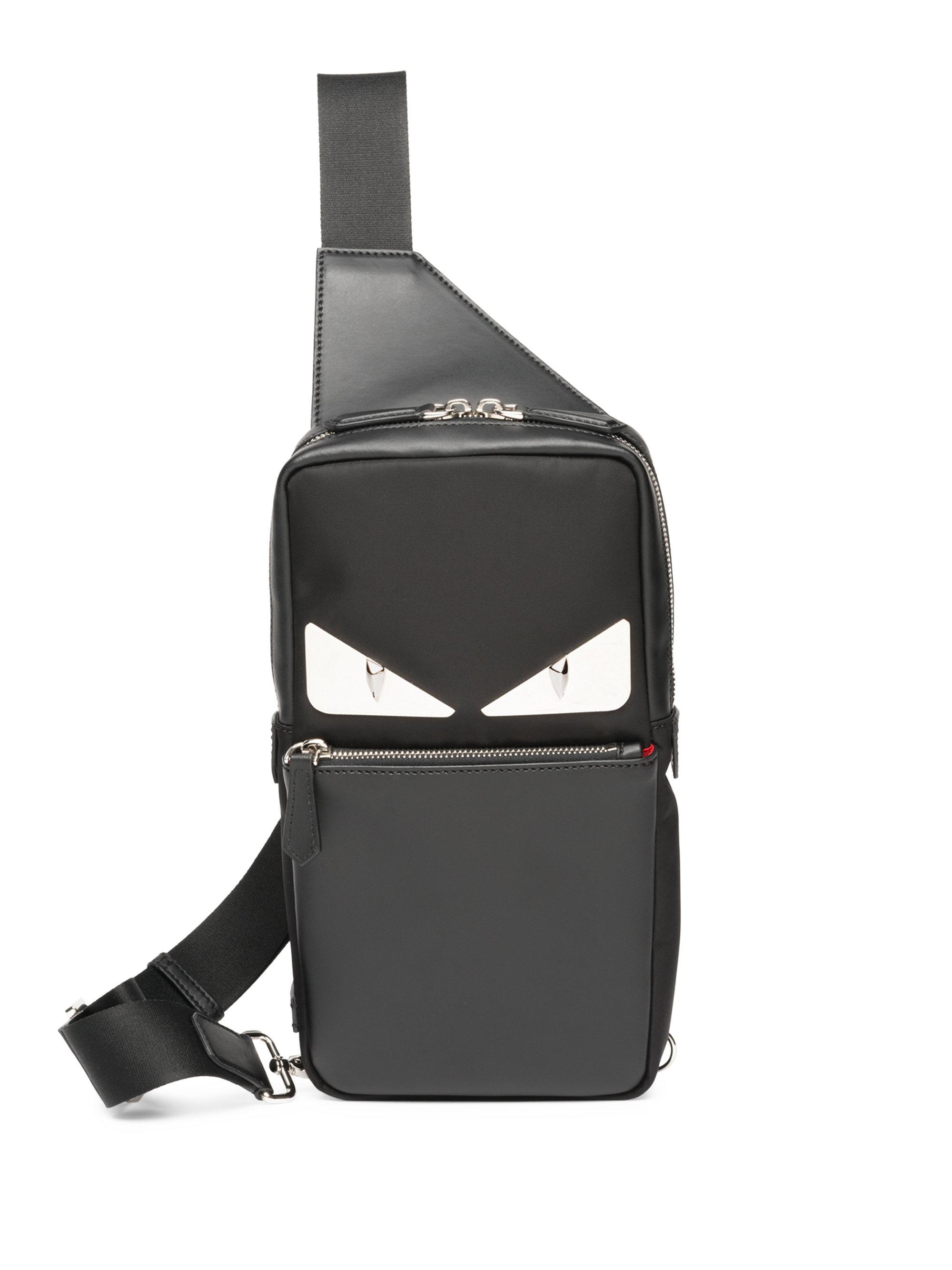 Lyst Fendi Monster Crossbody Bag In Black For Men Gallery