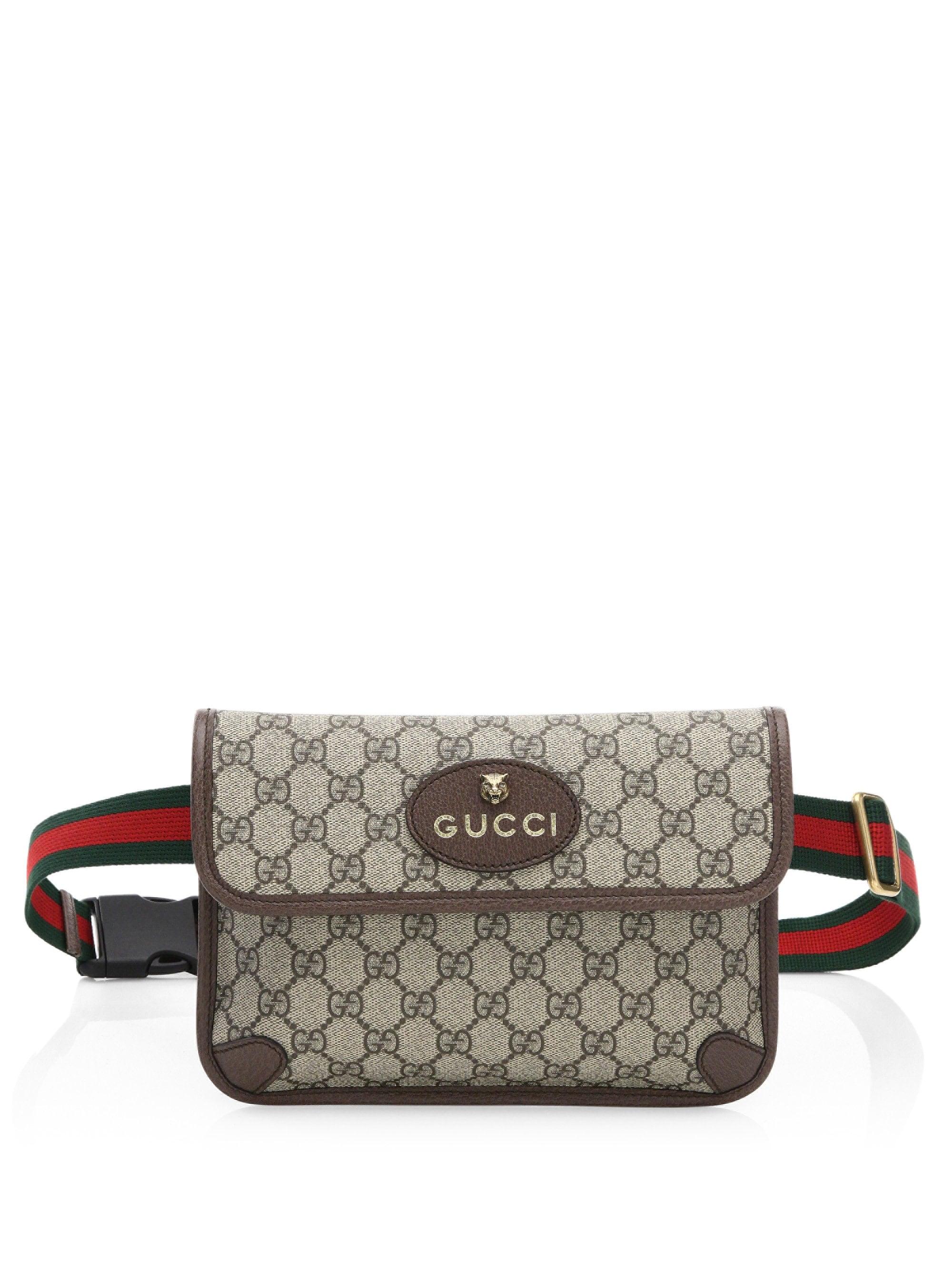 Lyst - Gucci Women&#39;s Neo Vintage Canvas Belt Bag - Beige in Natural