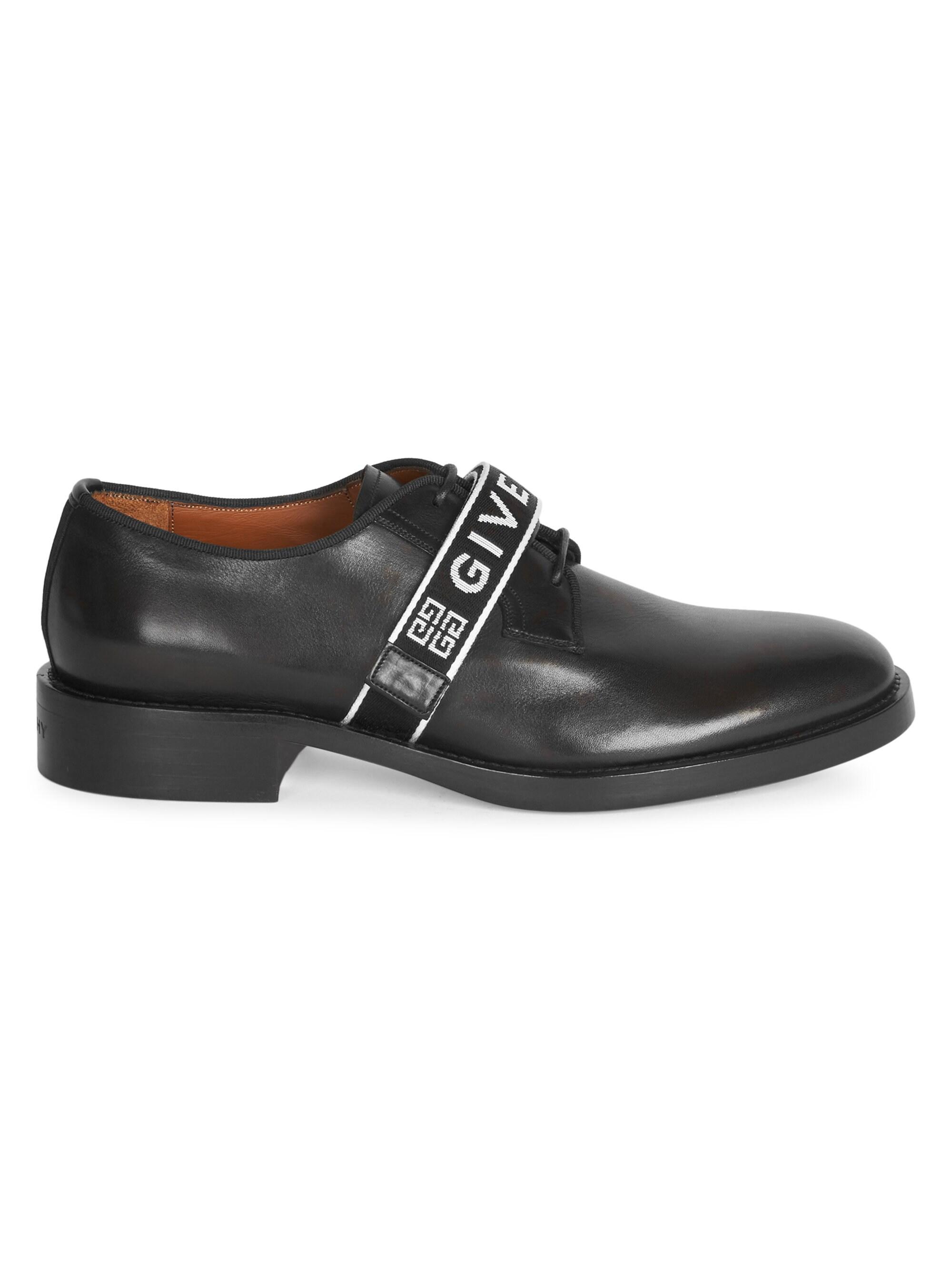 Givenchy Cruz Leather Derby Shoes in Black for Men Lyst