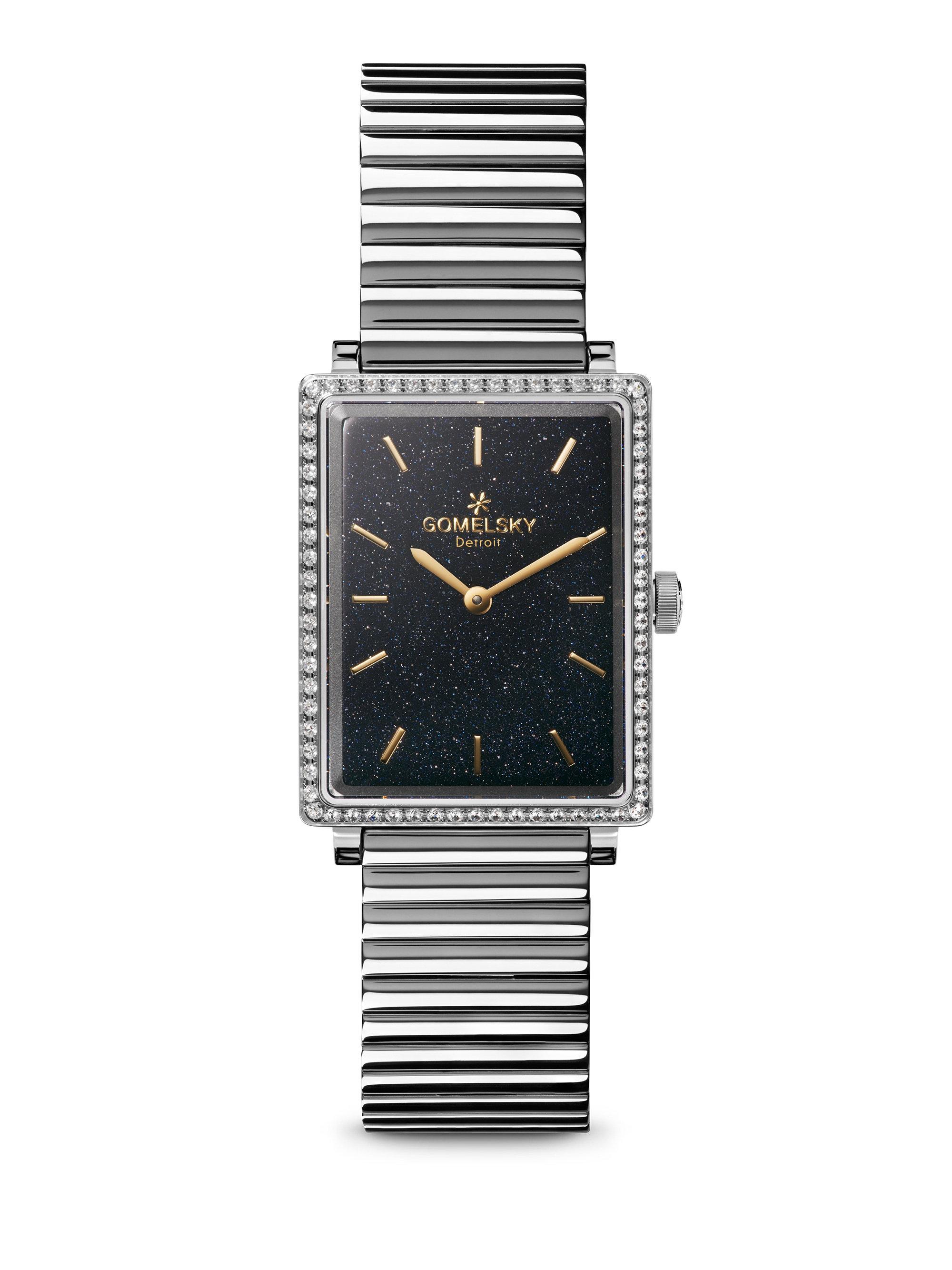 Lyst Shinola Gomelsky Shirley Fromer Diamond Stainless Steel Gallery