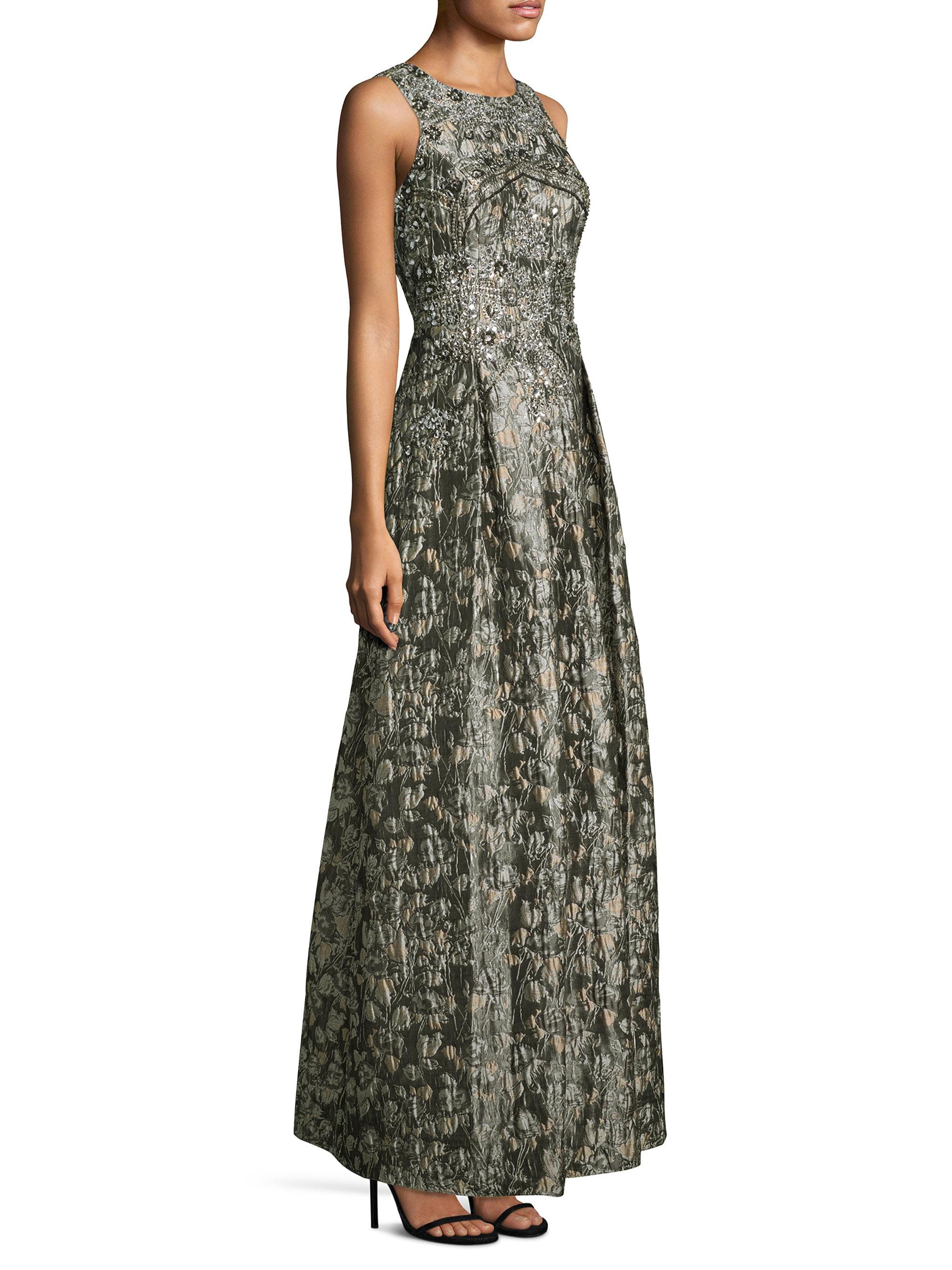 aidan mattox brocade gown