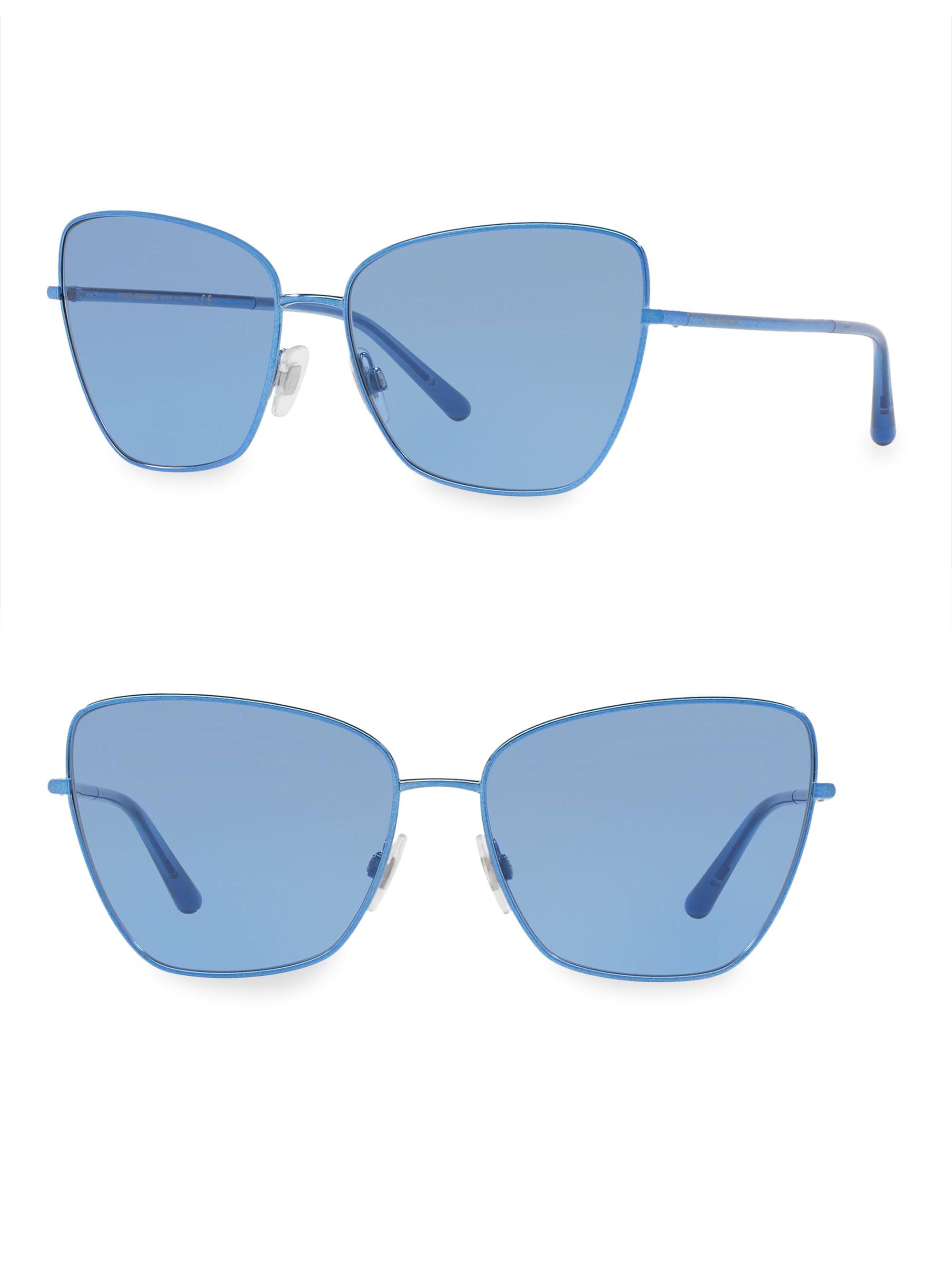 dolce and gabbana blue sunglasses