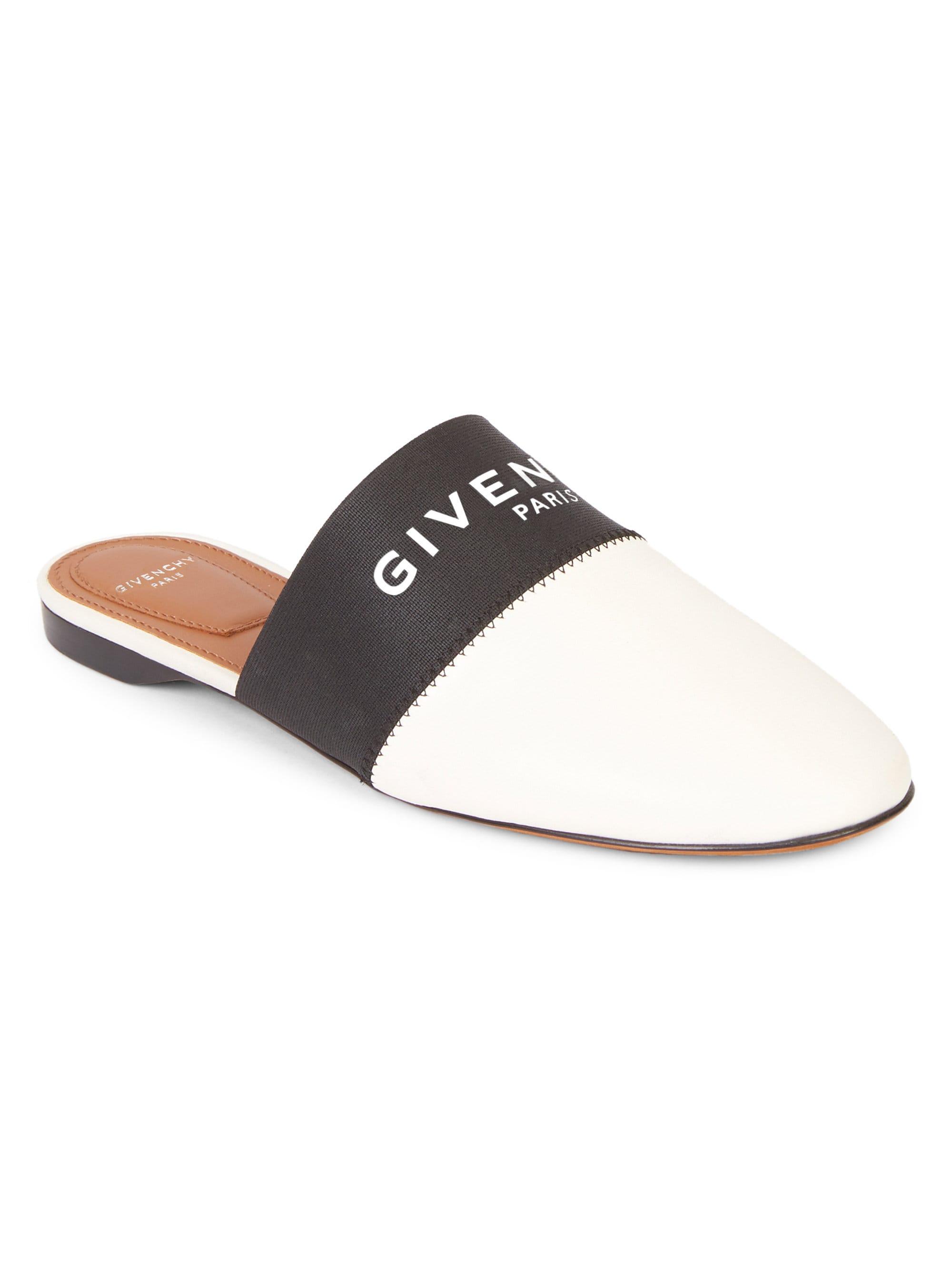 givenchy black bedford mules