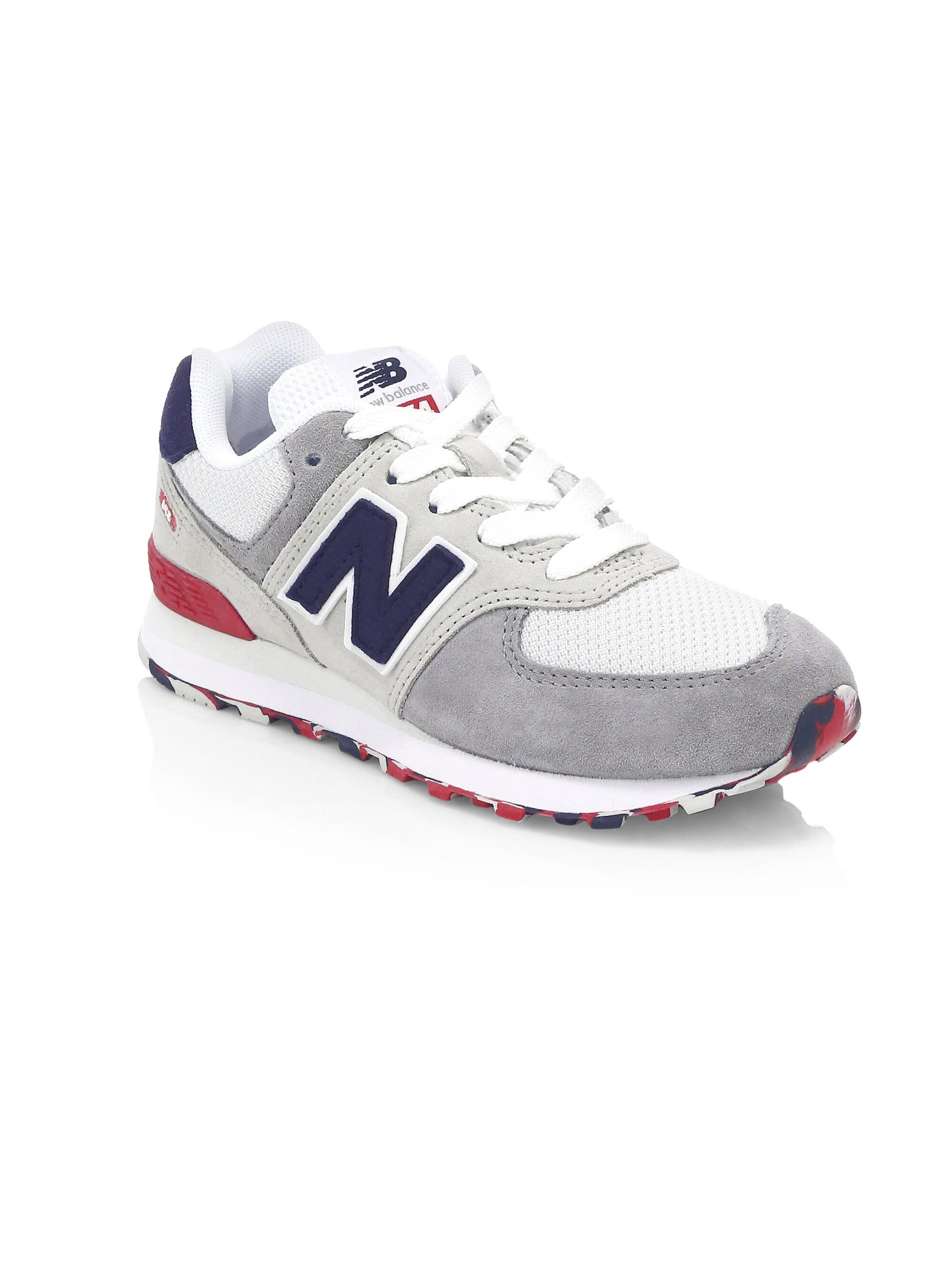 New Balance Kid's 574 Suede & Mesh Sneaker - Nimbus Cloud for Men - Lyst