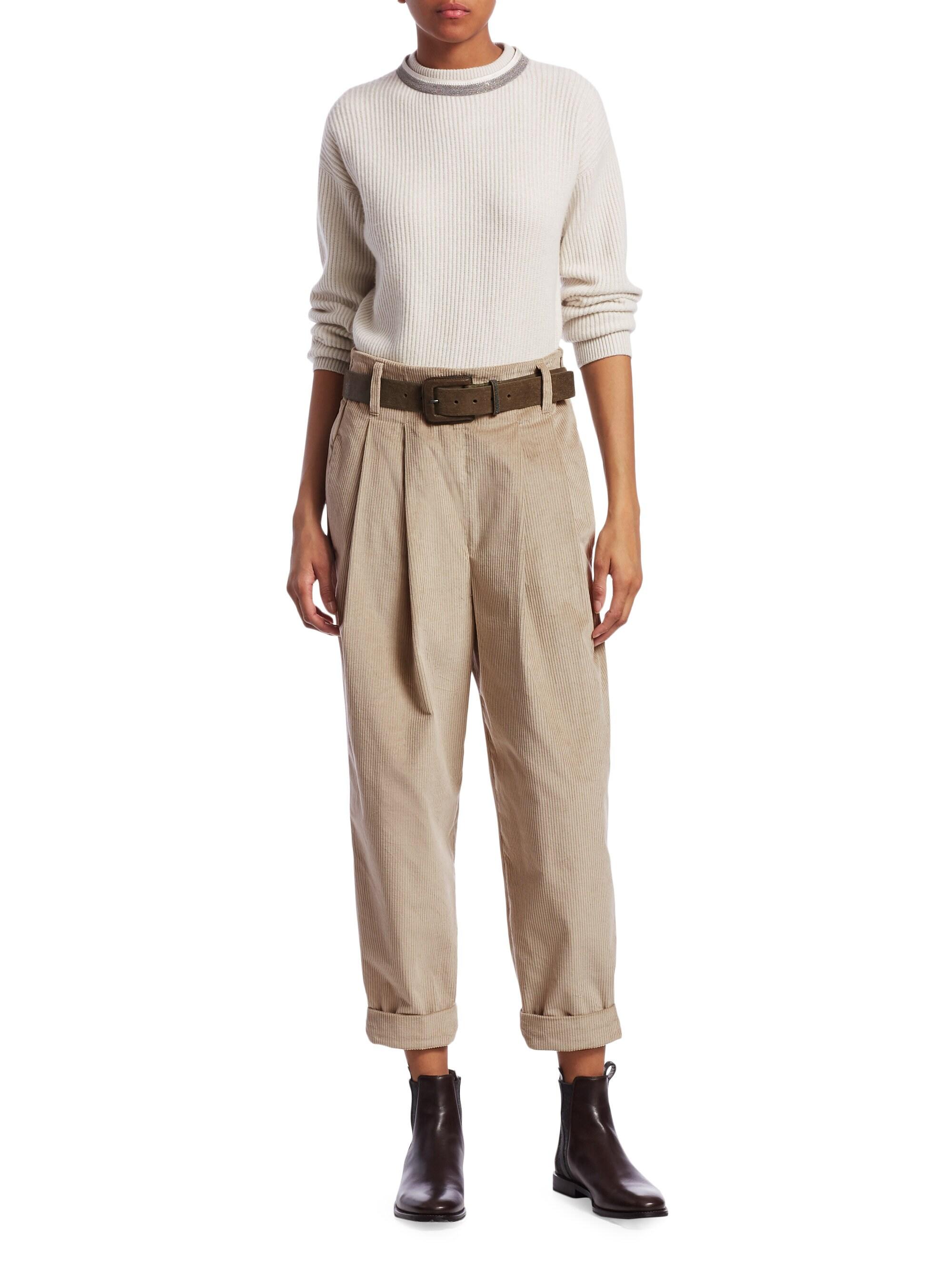 grey corduroy pants