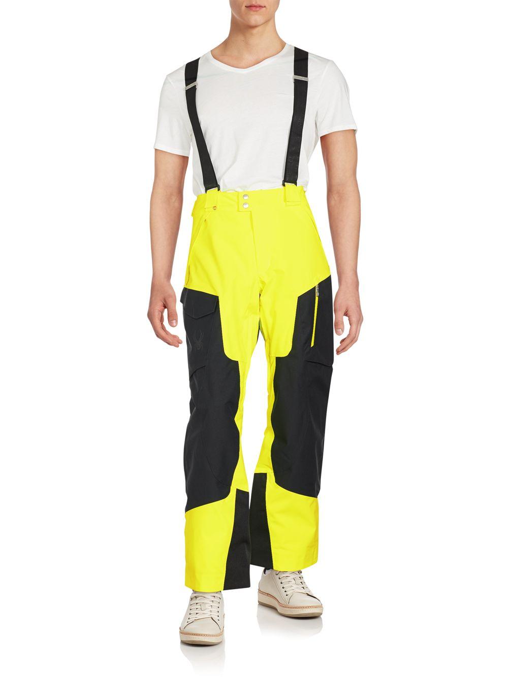 wide leg pants yellow