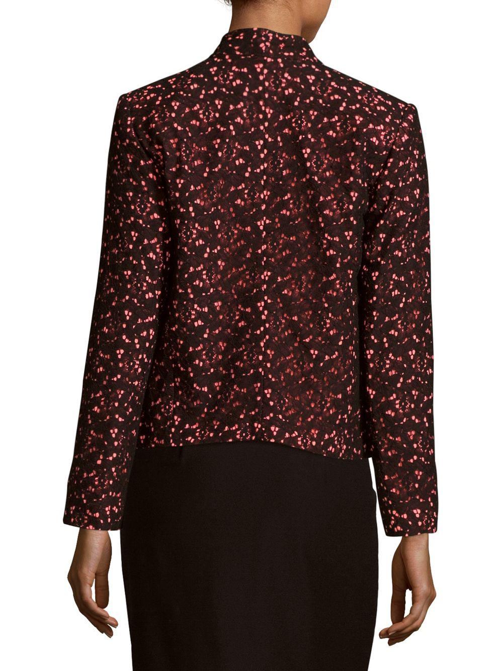 Lyst - Sandro Vertu Embroidered Jacket in Black