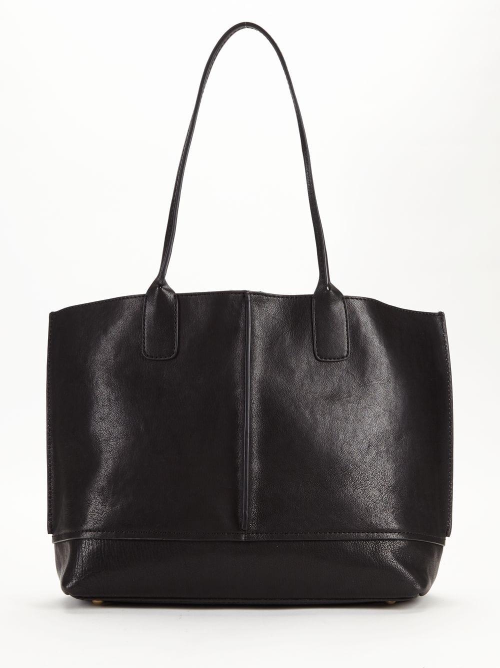 Frye Lucy Leather Tote in Black - Lyst