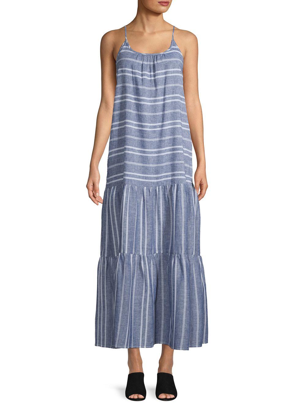 Beach Lunch Lounge Striped Maxi Dress in Blue - Save 35% - Lyst