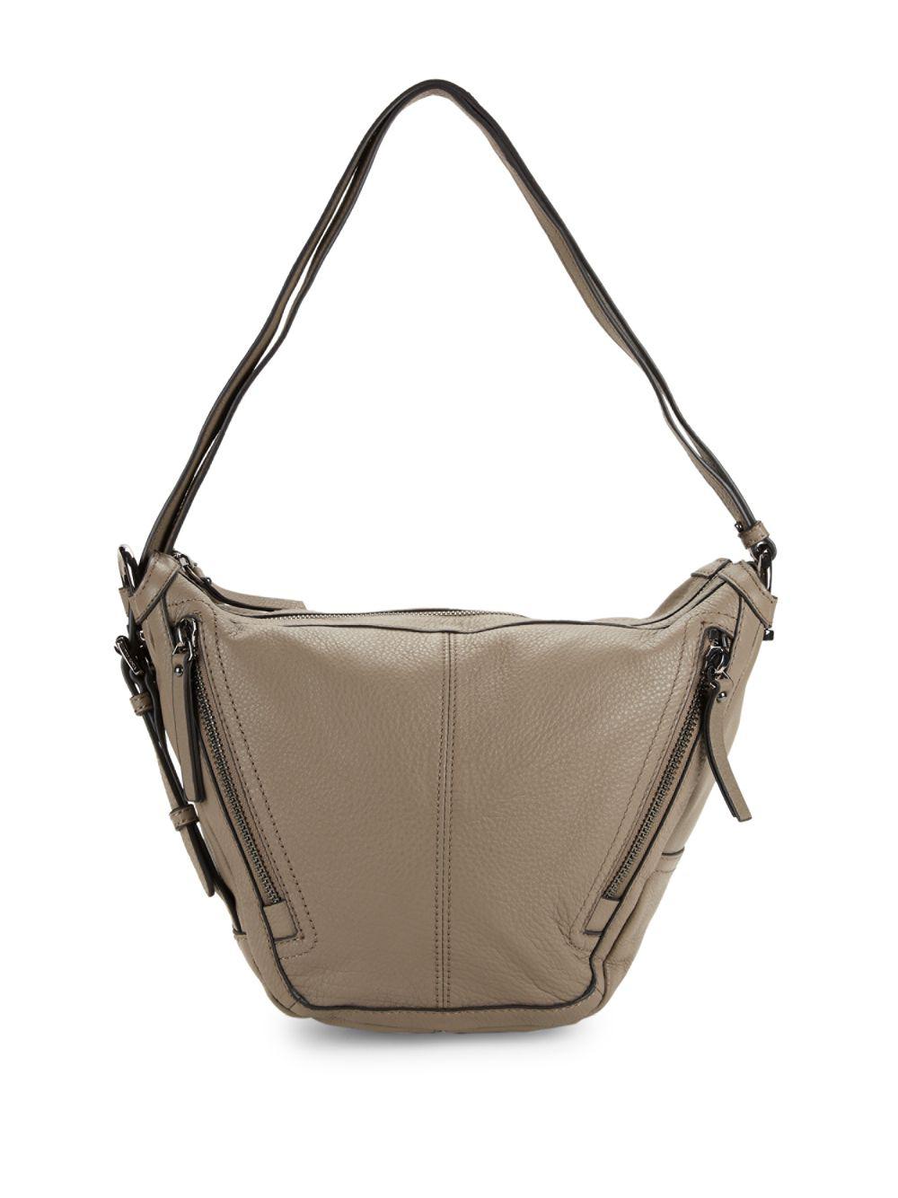 vince camuto shae leather hobo bag