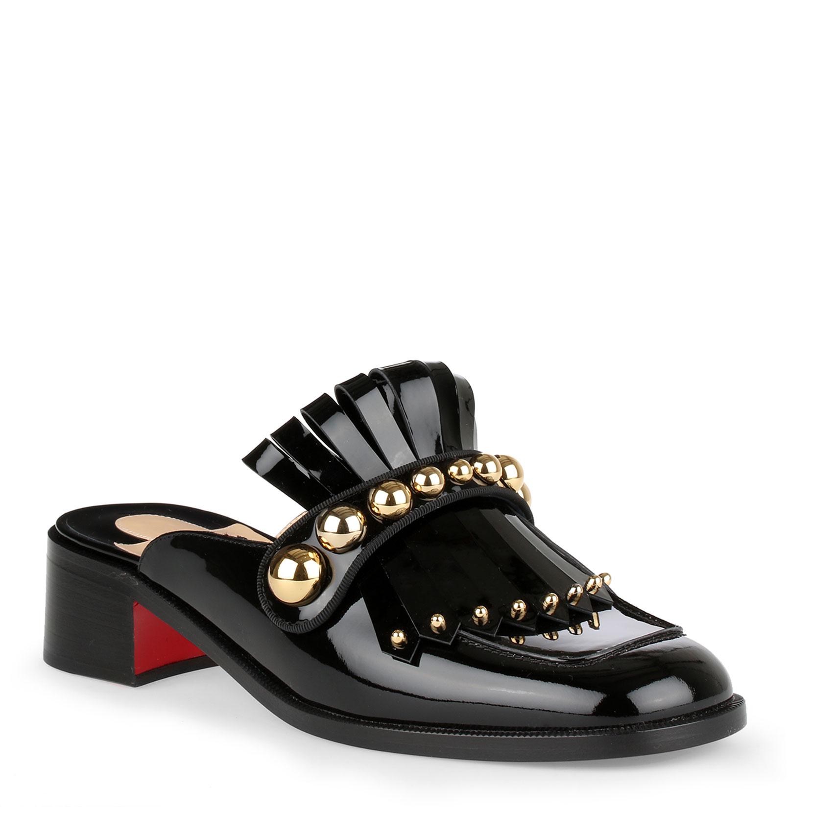 louboutin mules nero louboutin mules nero