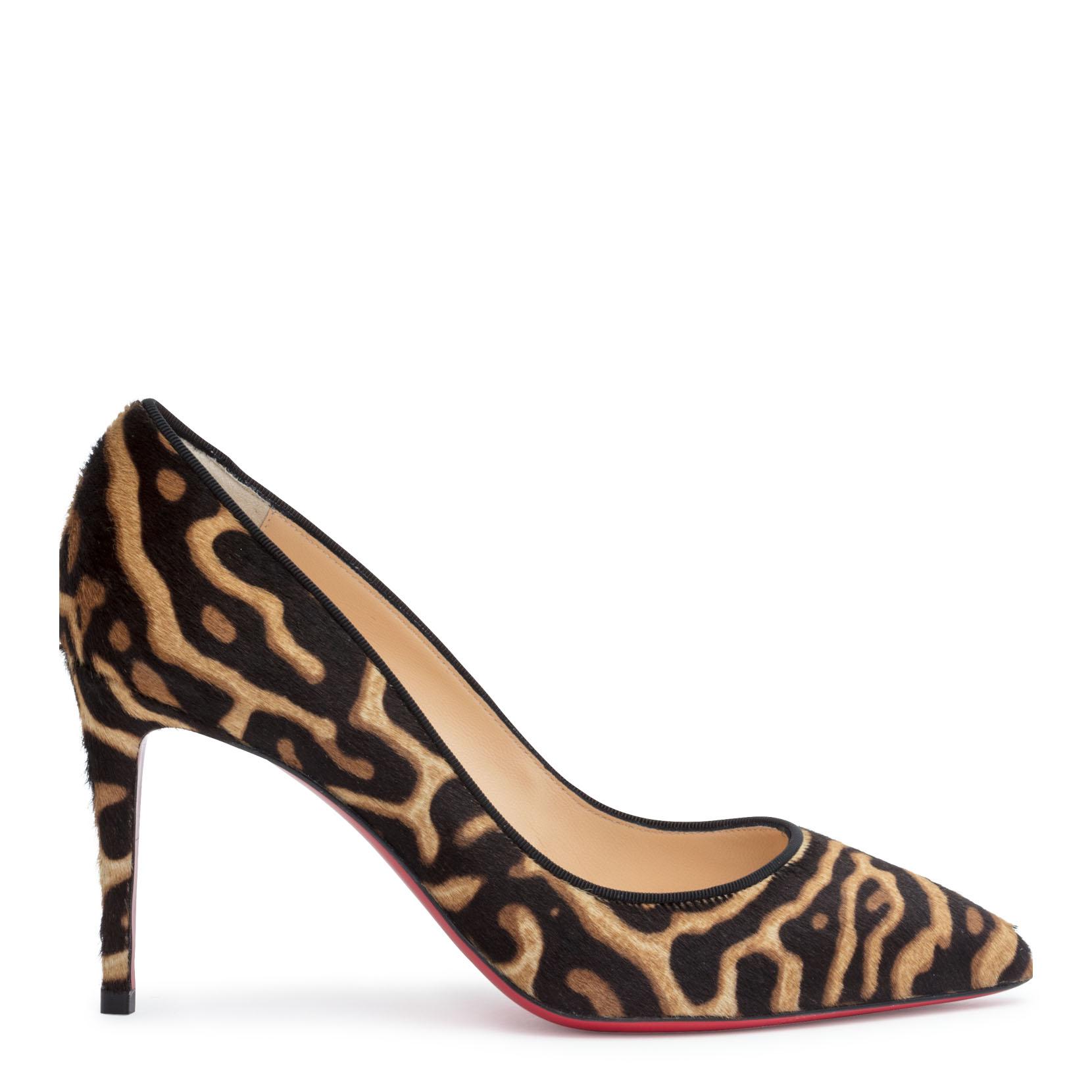 christian louboutin pigalle follies animal glitter pump christian louboutin pigalle follies animal glitter pump