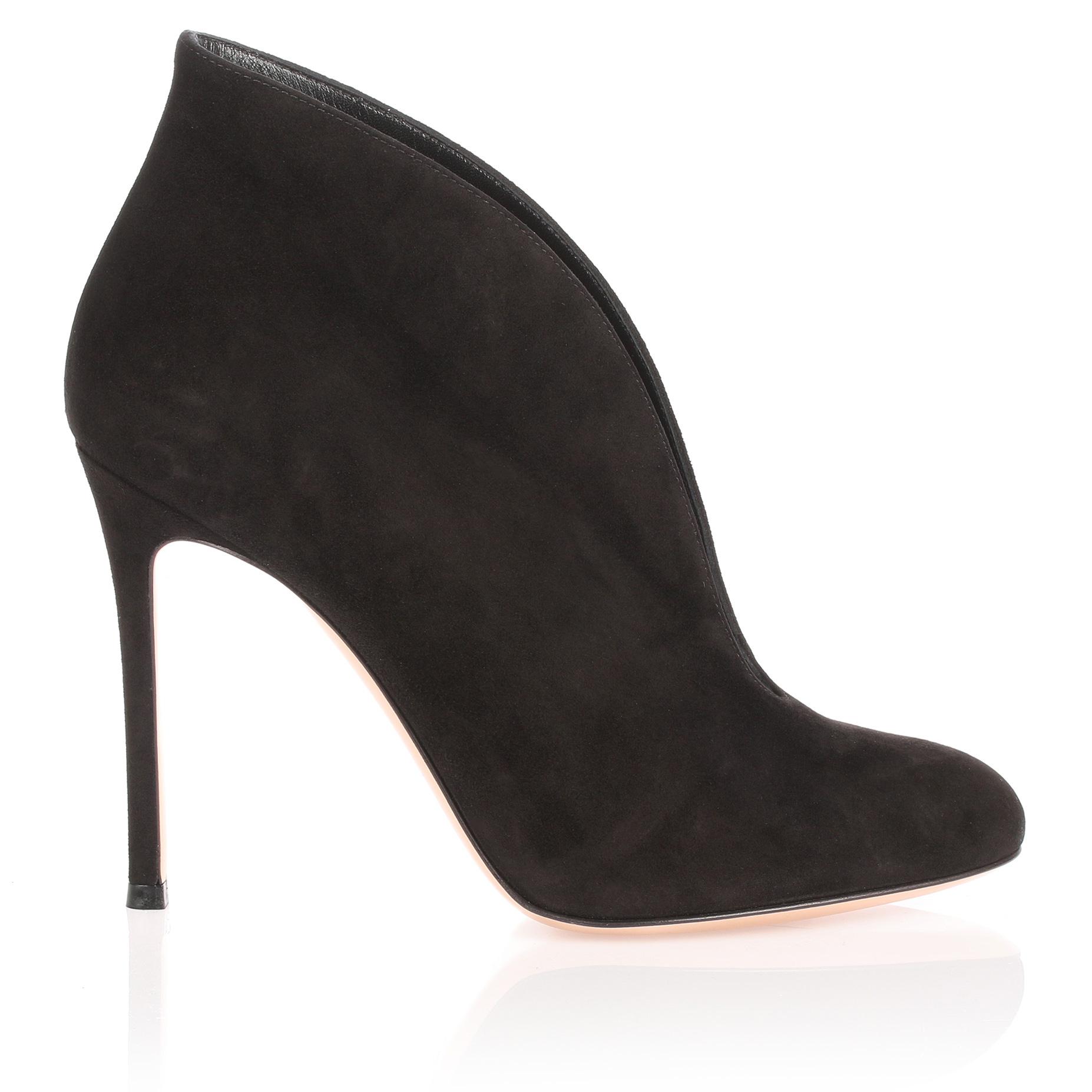 gianvito rossi suede zip combat booties