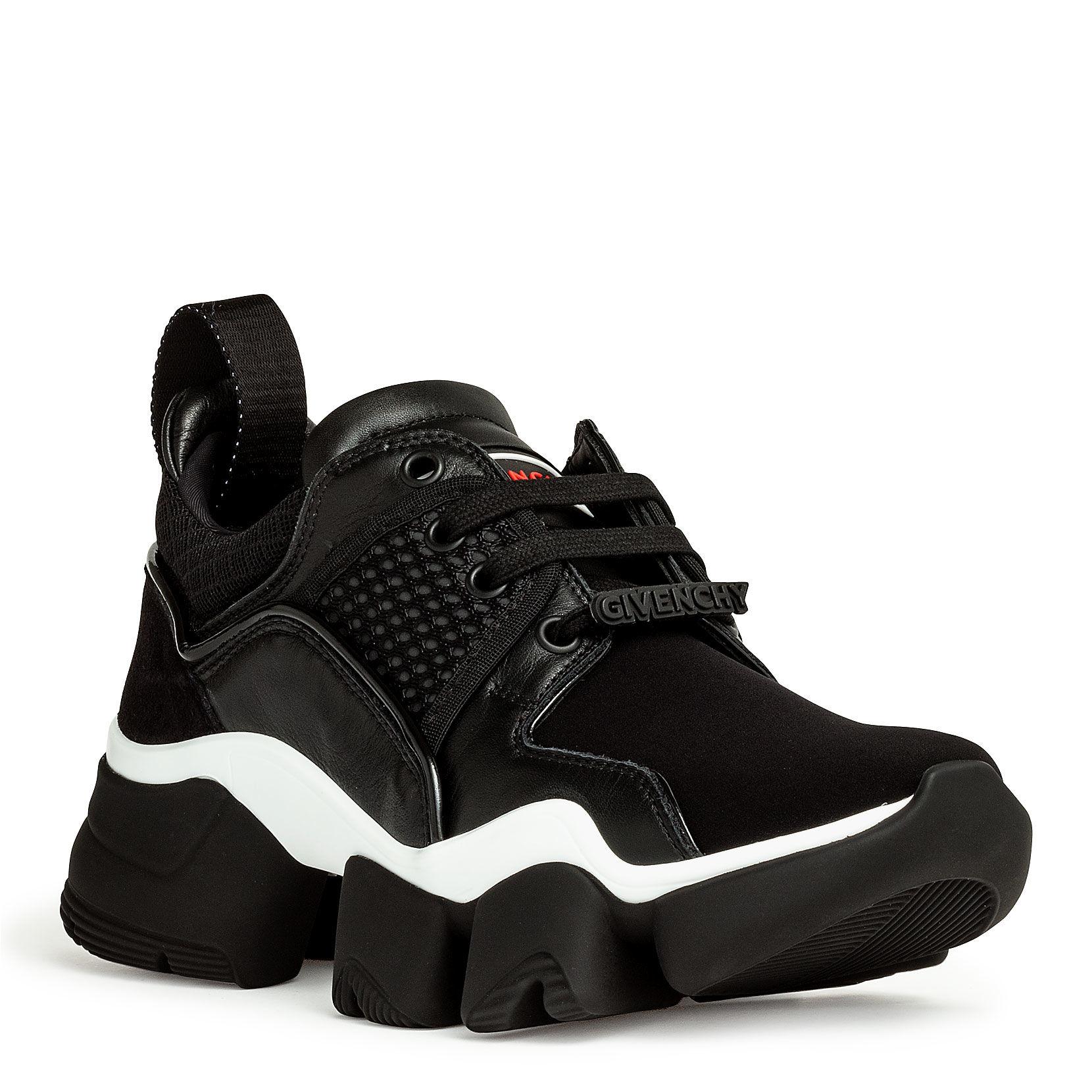 Givenchy Jaw Black And White Low Sneakers in Black - Save 35% - Lyst
