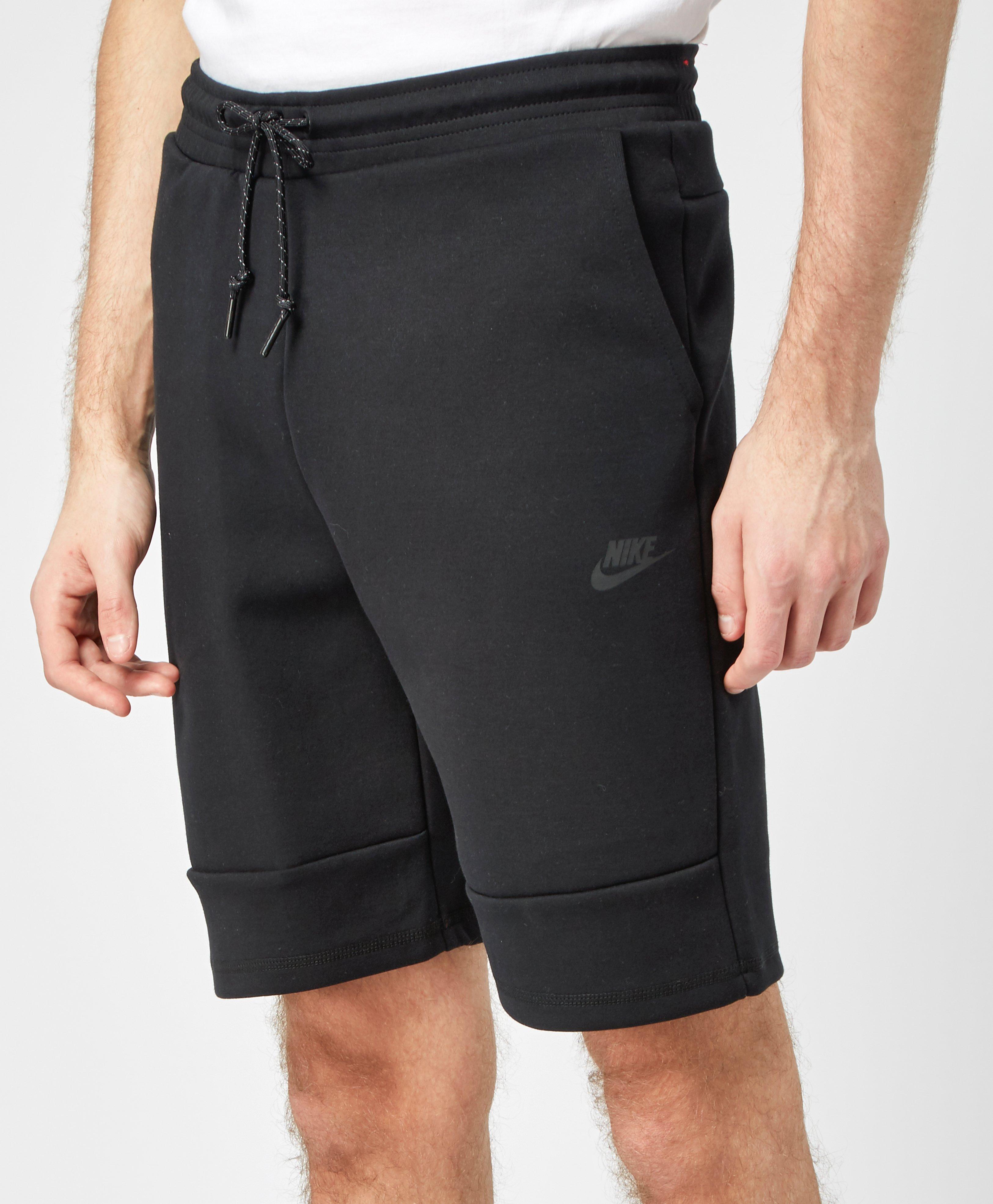 Lyst - Nike Tech Fleece Shorts in Black for Men