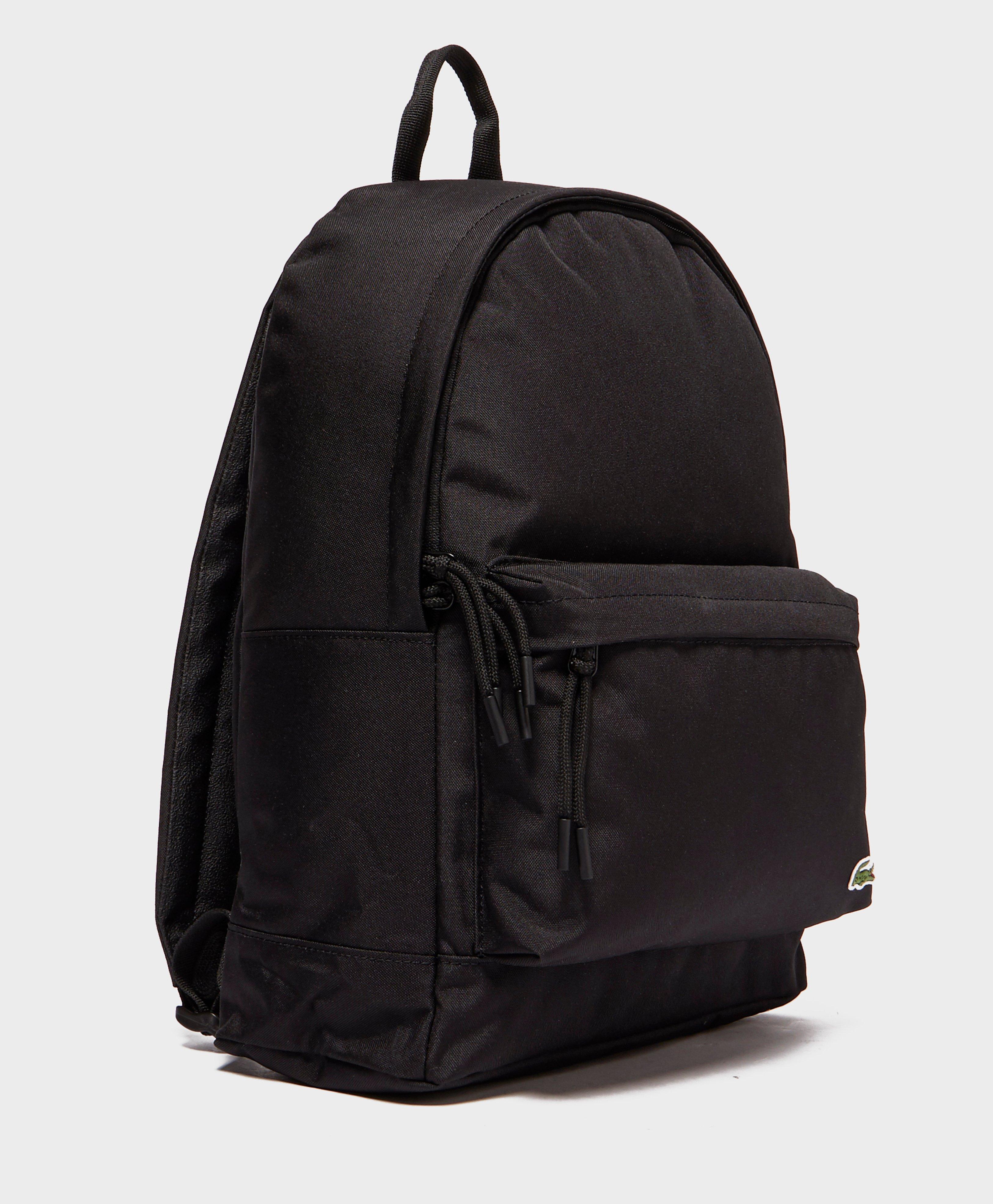 Lacoste Synthetic Backpack in Black for Men - Lyst