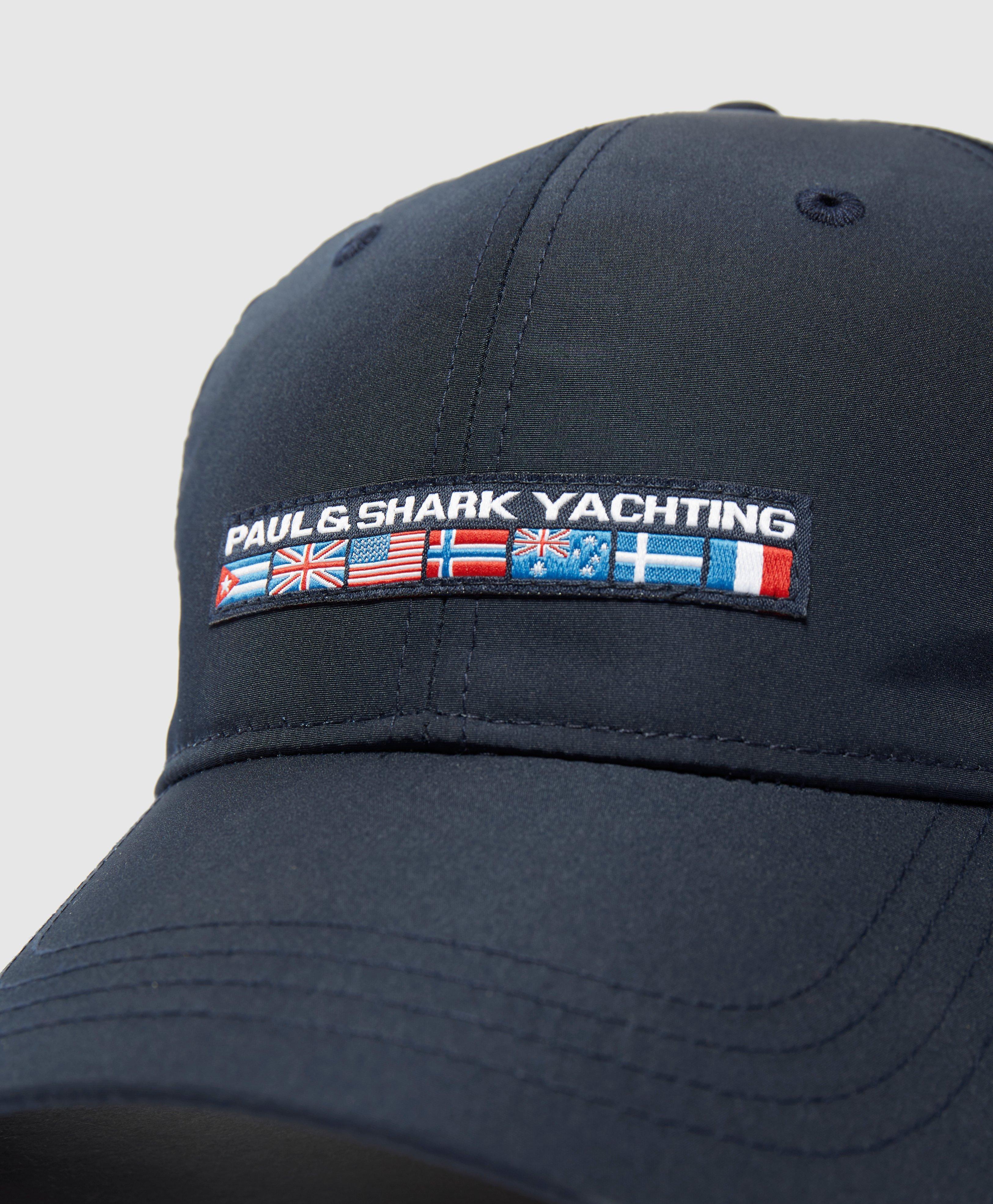 Paul & Shark Nylon Flag Cap in Blue for Men - Lyst