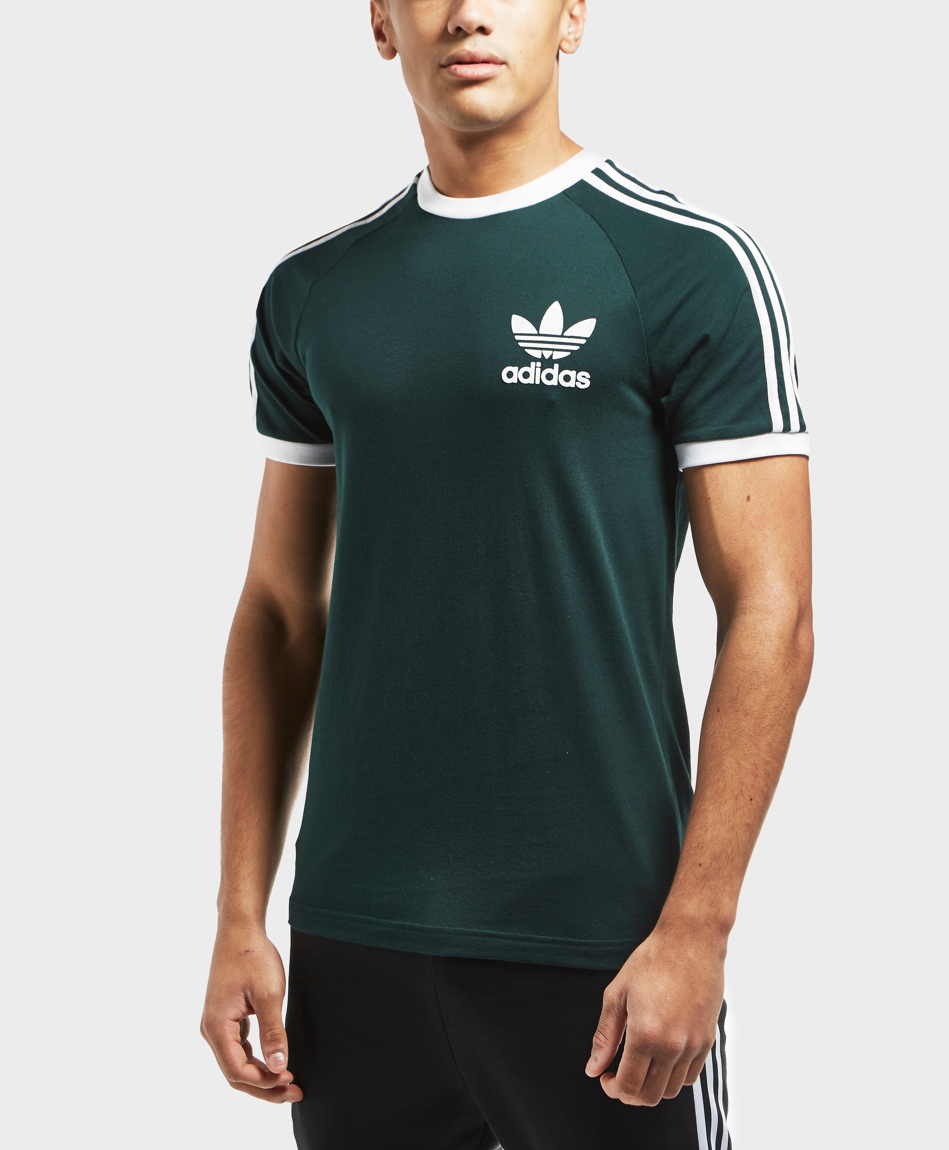 Lyst - Adidas Originals California Short Sleeve T-shirt in Green for Men