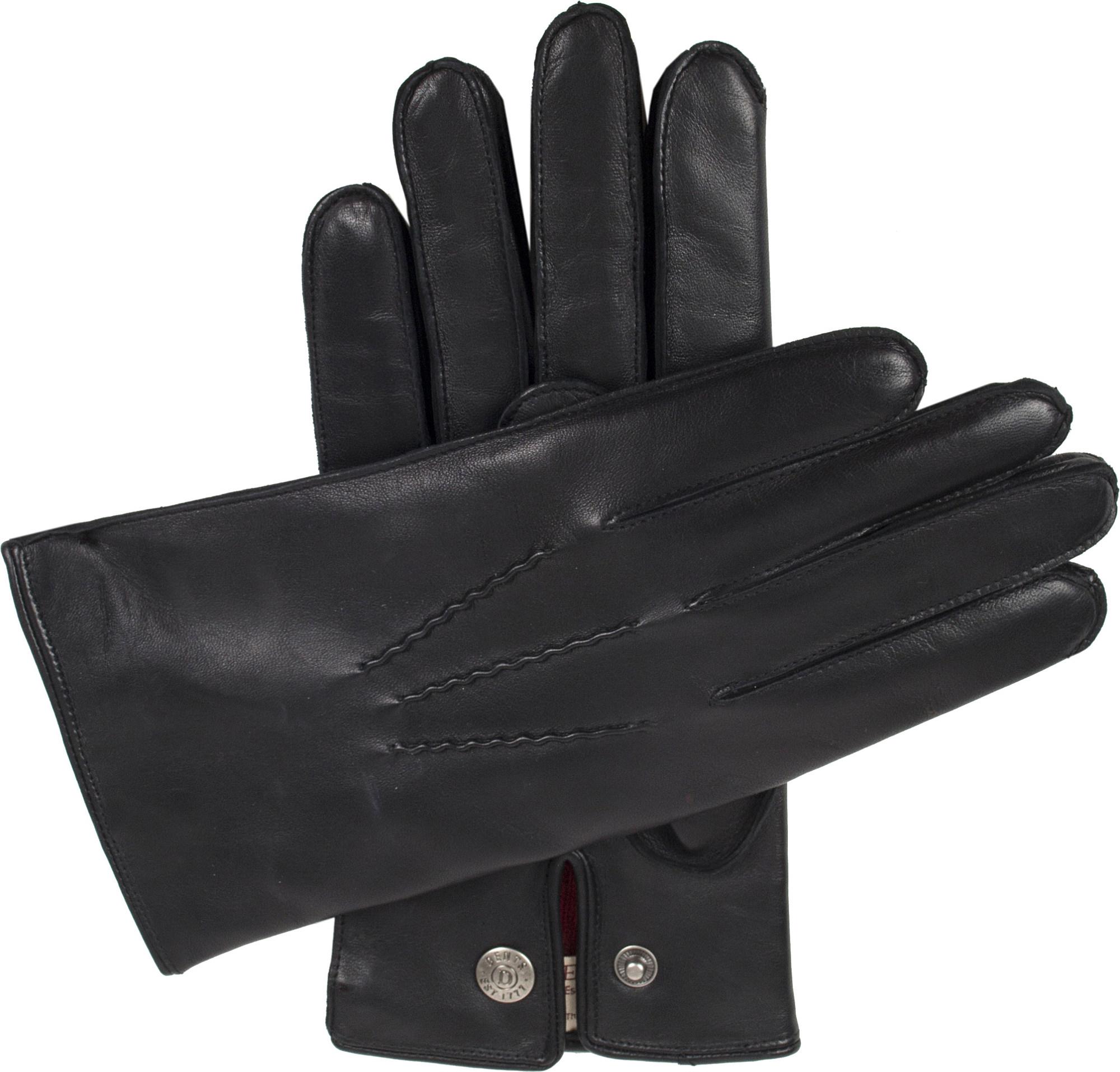Lyst Dents Burford Cashmerelined Leather Gloves in Black for Men