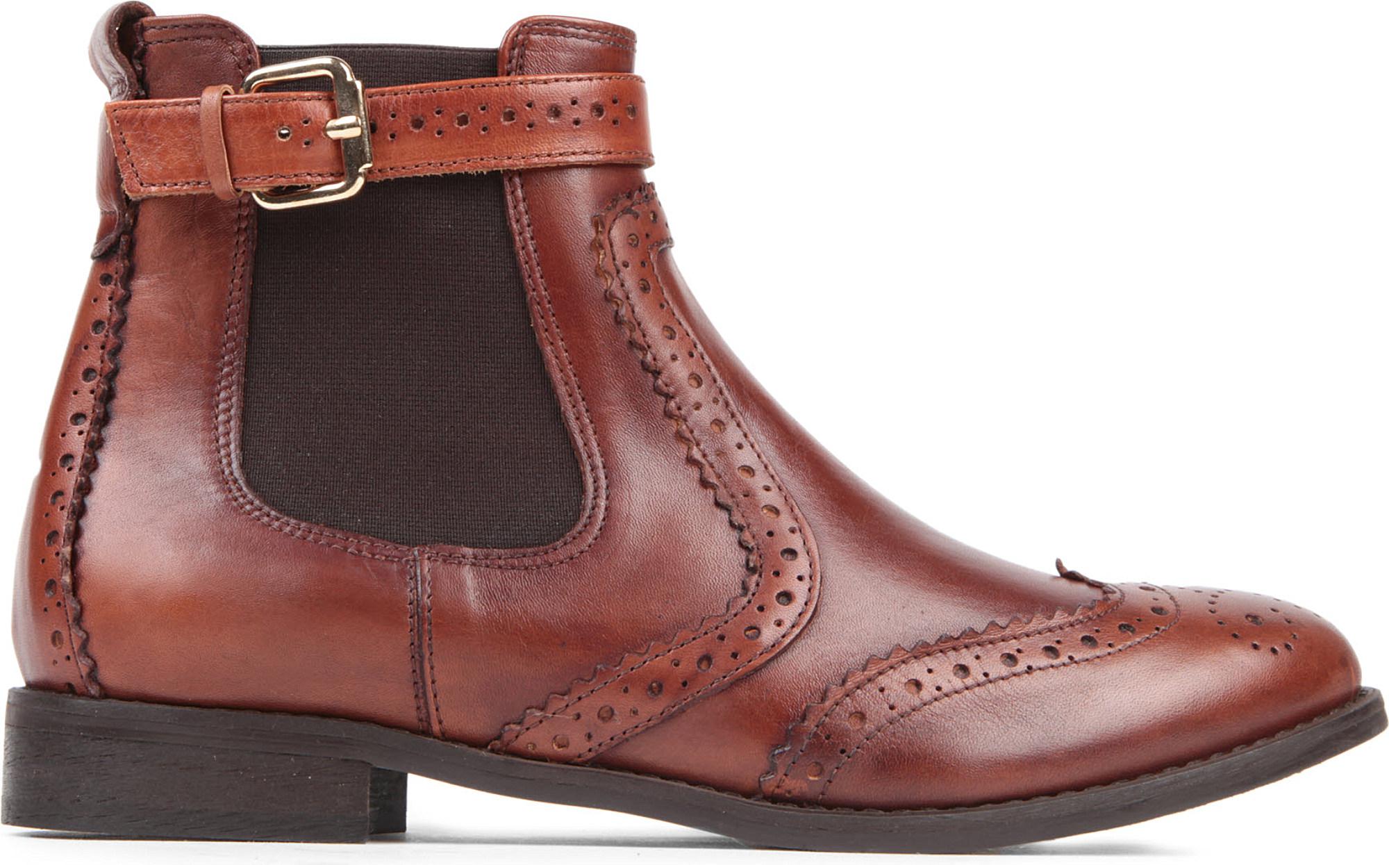 Lyst - Carvela Kurt Geiger Slow Chelsea Boots in Brown