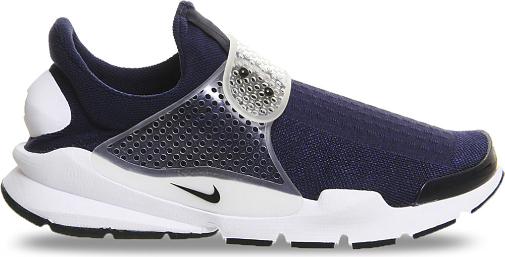 Nike Sock Dart Knitted Trainers in Blue for Men Lyst