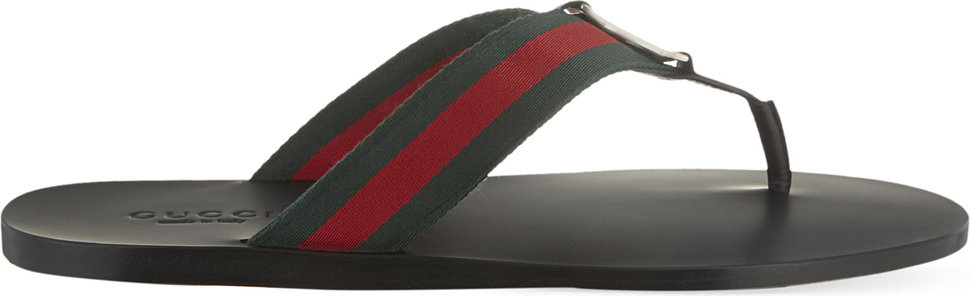 mens gucci flip flops sale