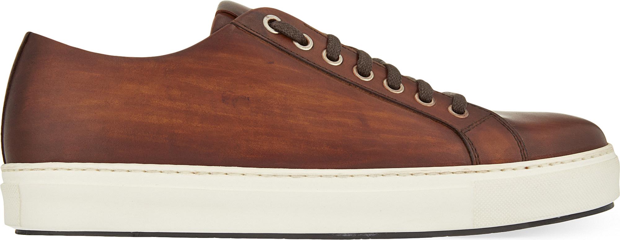 tennis leather shoes