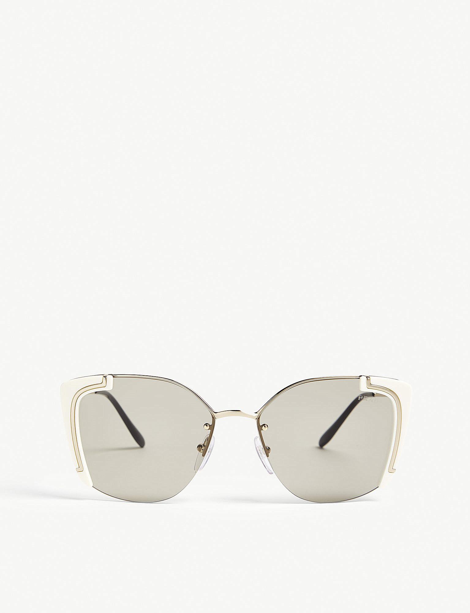 prada eyeglasses white frame