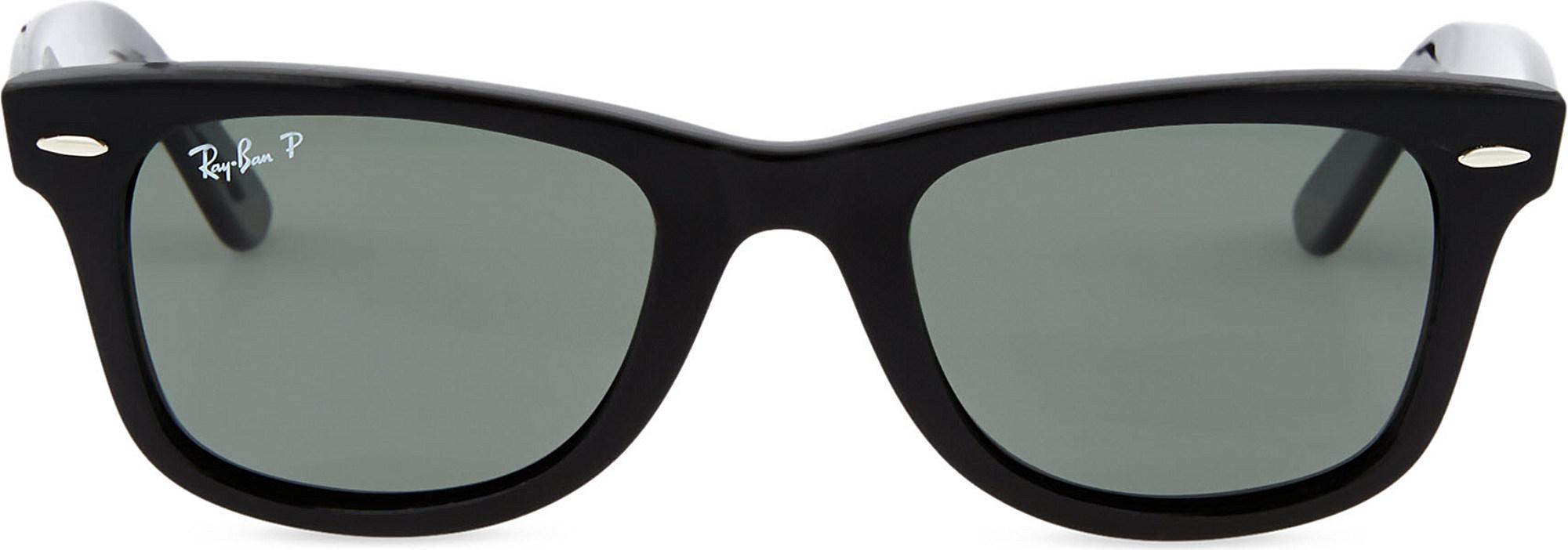 Lyst RayBan Black Thick Frame Wayfarer Sunglasses Rb2140 in Black