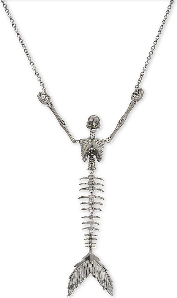 Lyst - Vivienne Westwood Ariel Mermaid Skeleton Necklace in Metallic