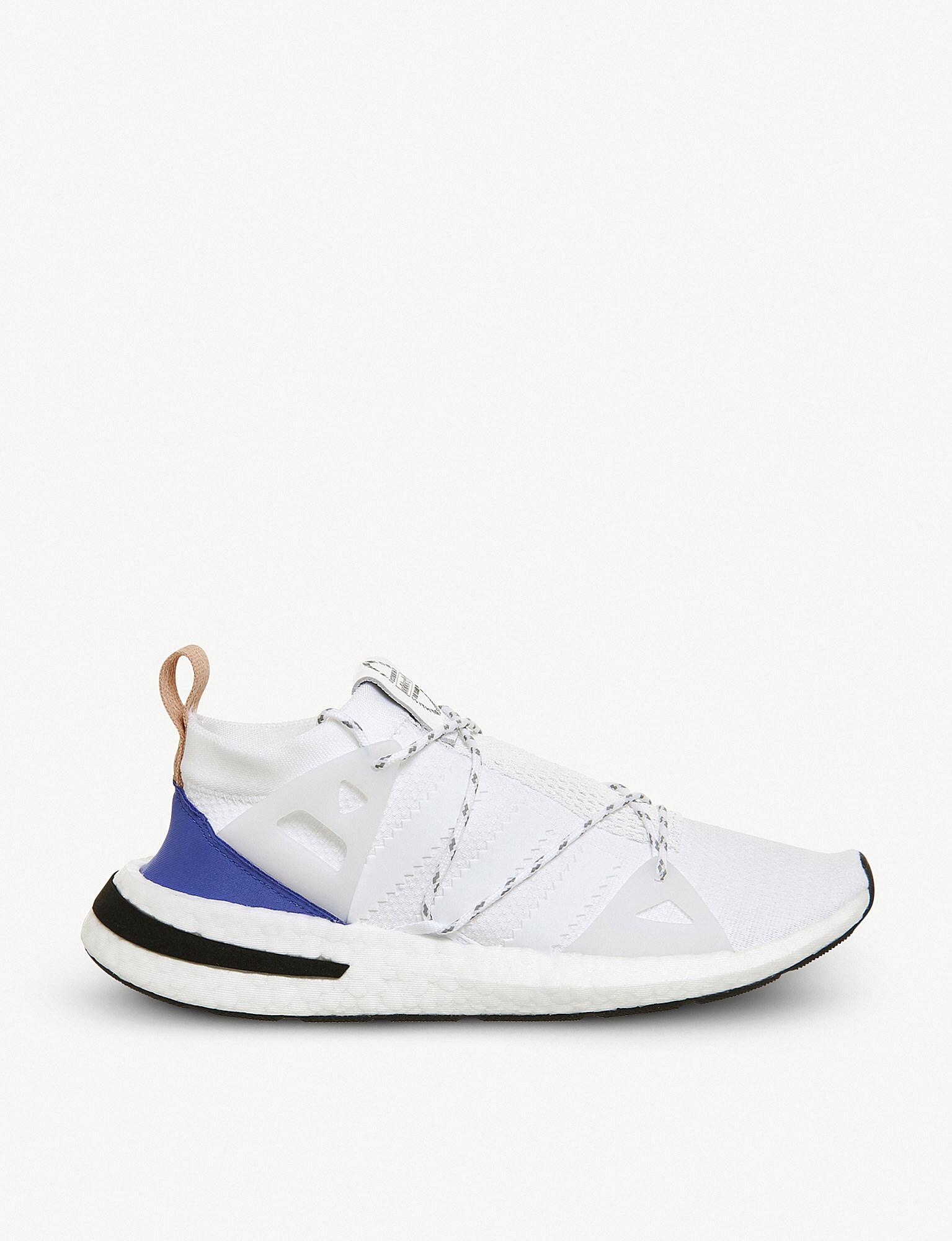 Lyst adidas arkyn bajo malla superior formadores en blanco para los hombres Lyst adidas arkyn bajo malla superior formadores en blanco para los hombres