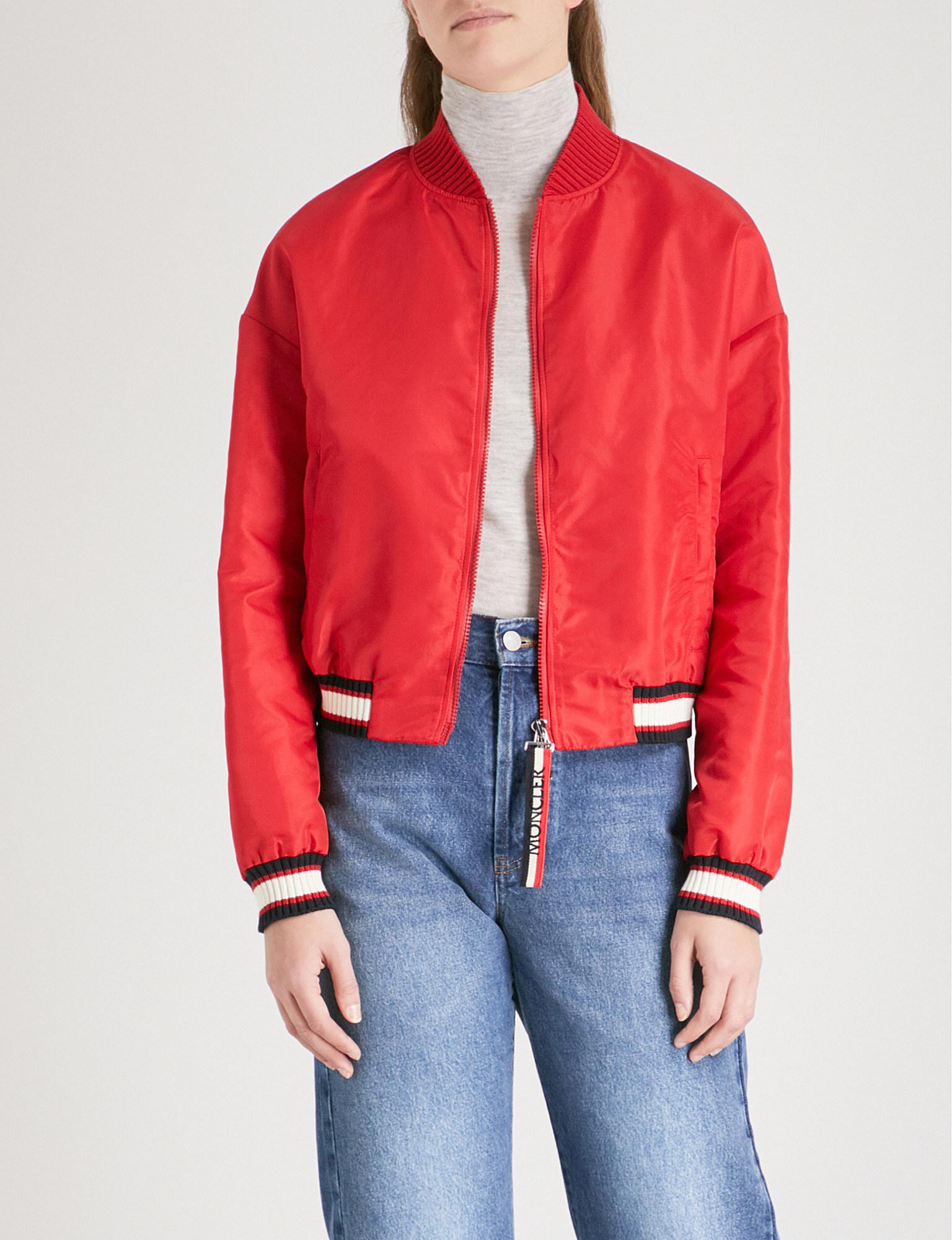 moncler red bomber moncler red bomber