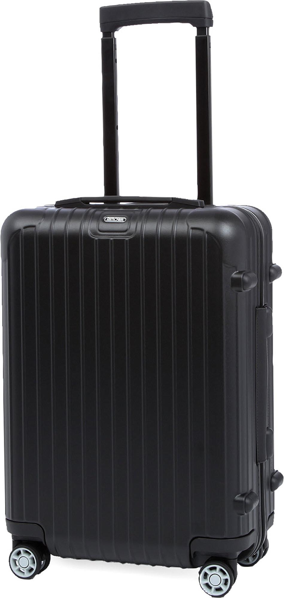 rimowa luggage matte black