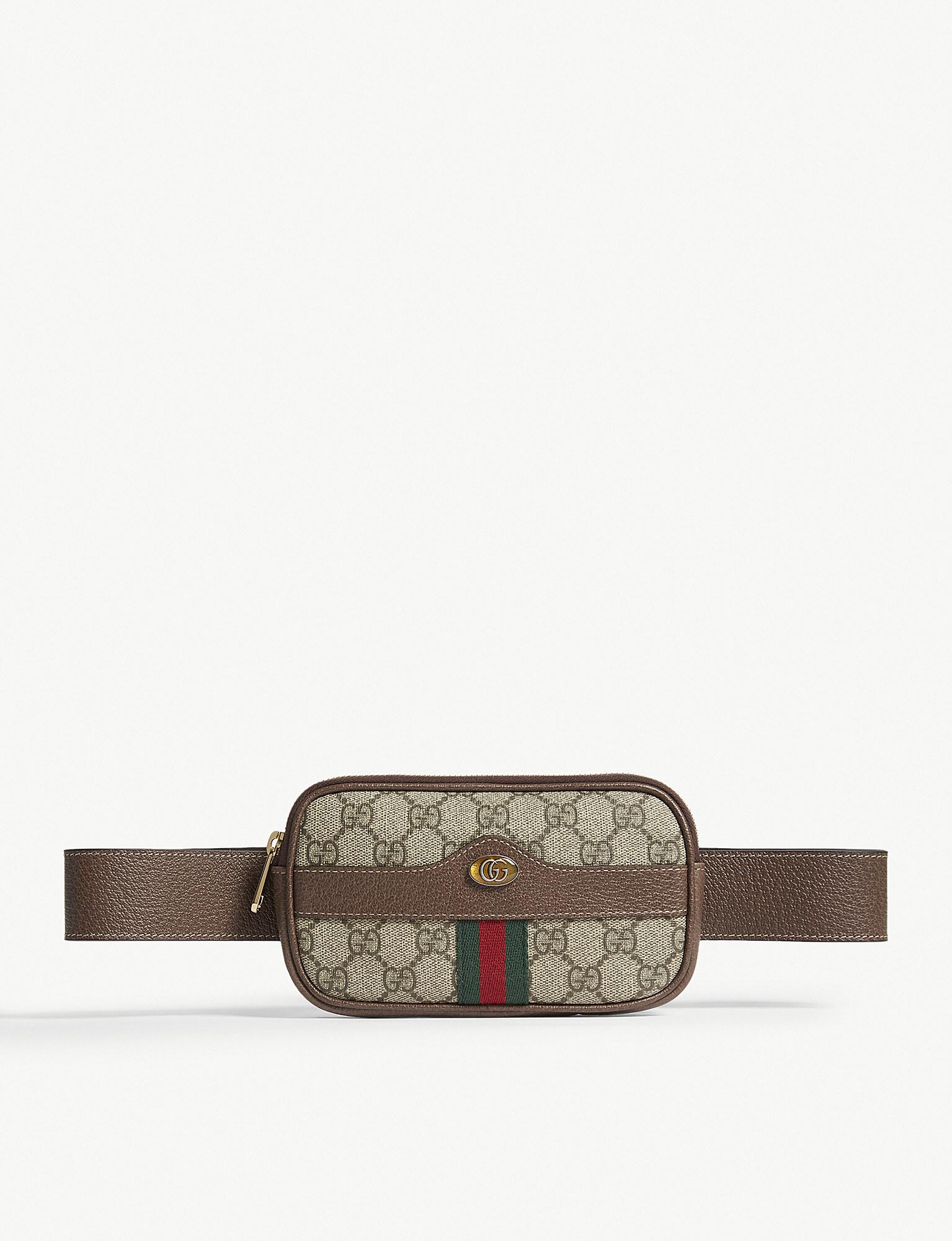 Lyst - Gucci Ophidia Mini Gg Supreme Belt Bag in Brown for Men