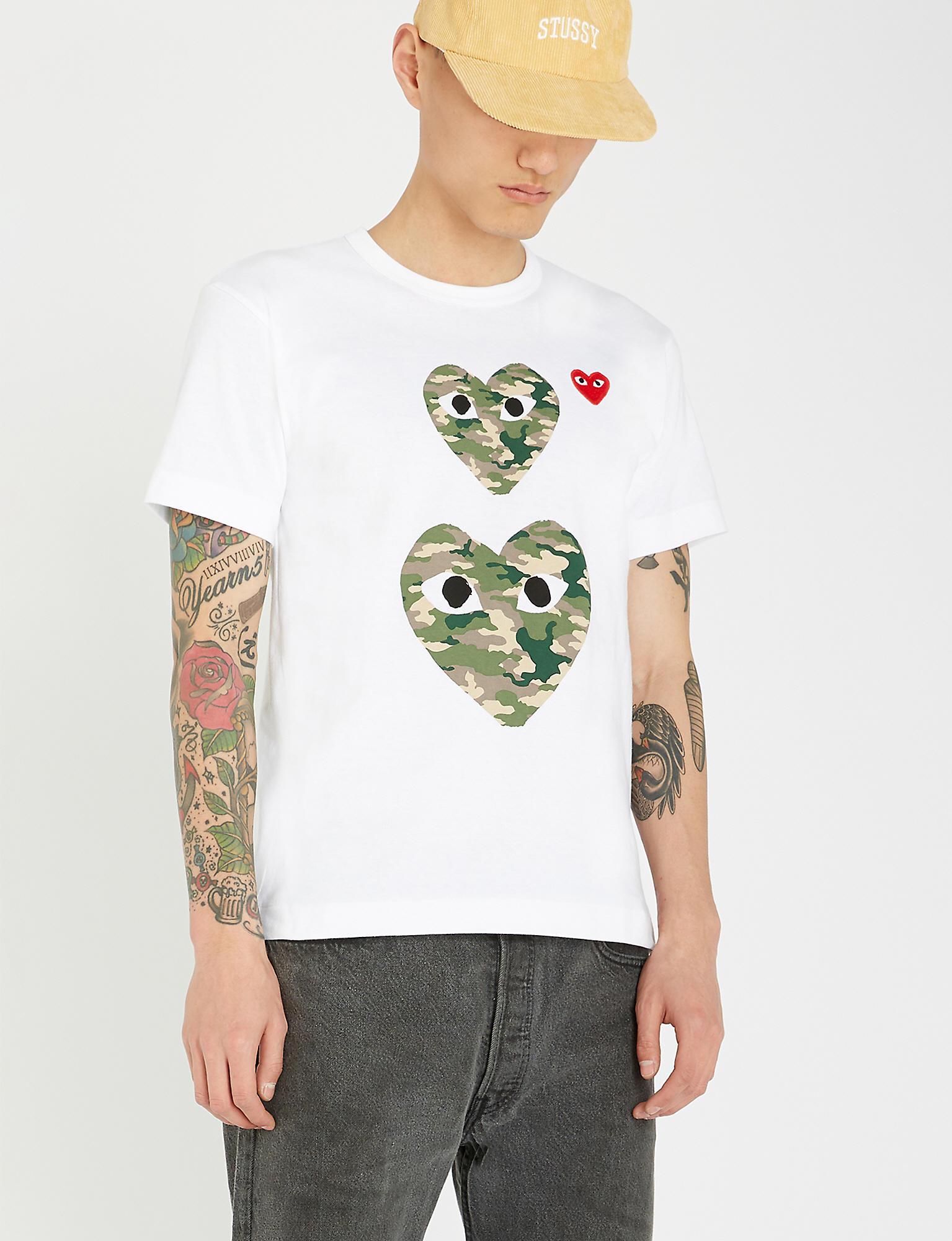 comme des garcons t shirt selfridges