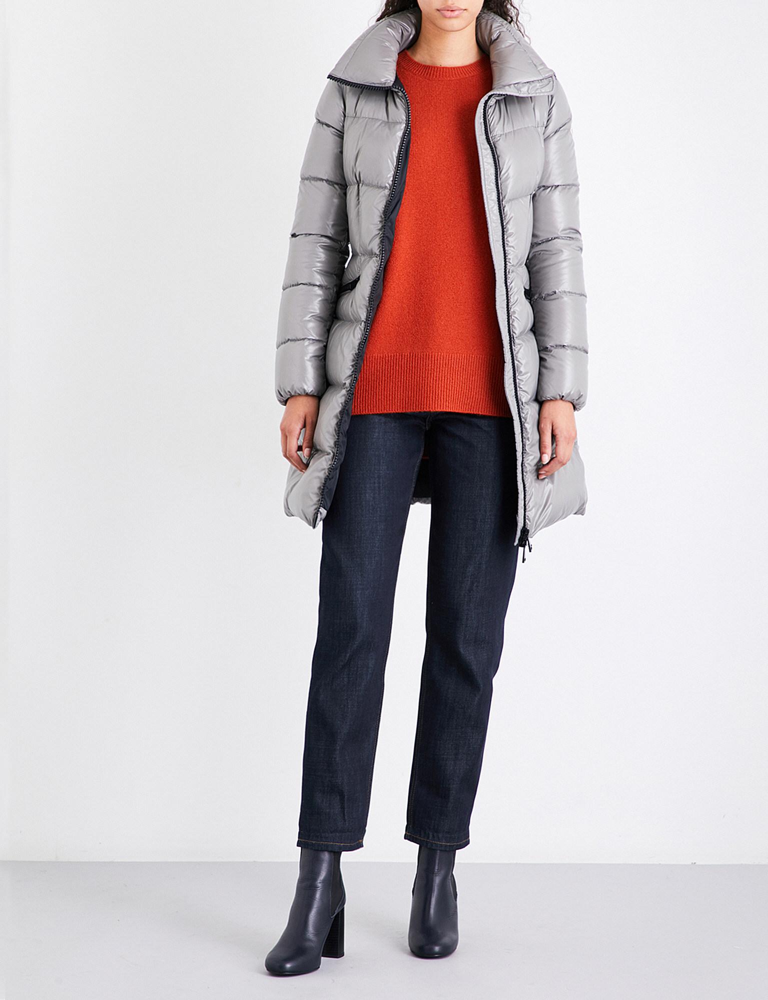 moncler longline quilted coat moncler longline quilted coat