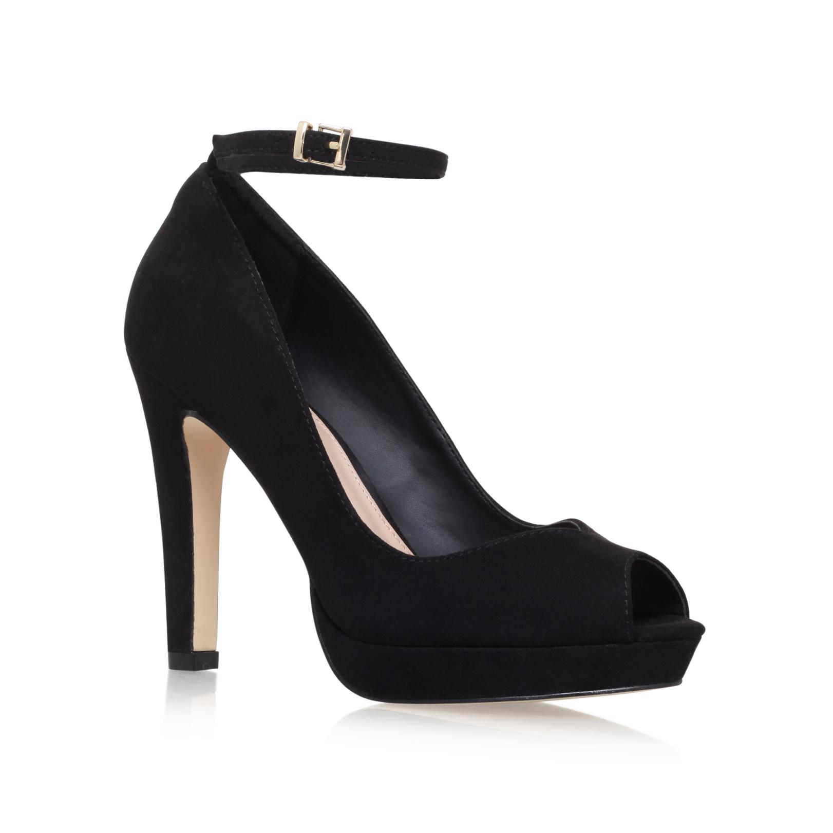 miss kg black court shoes