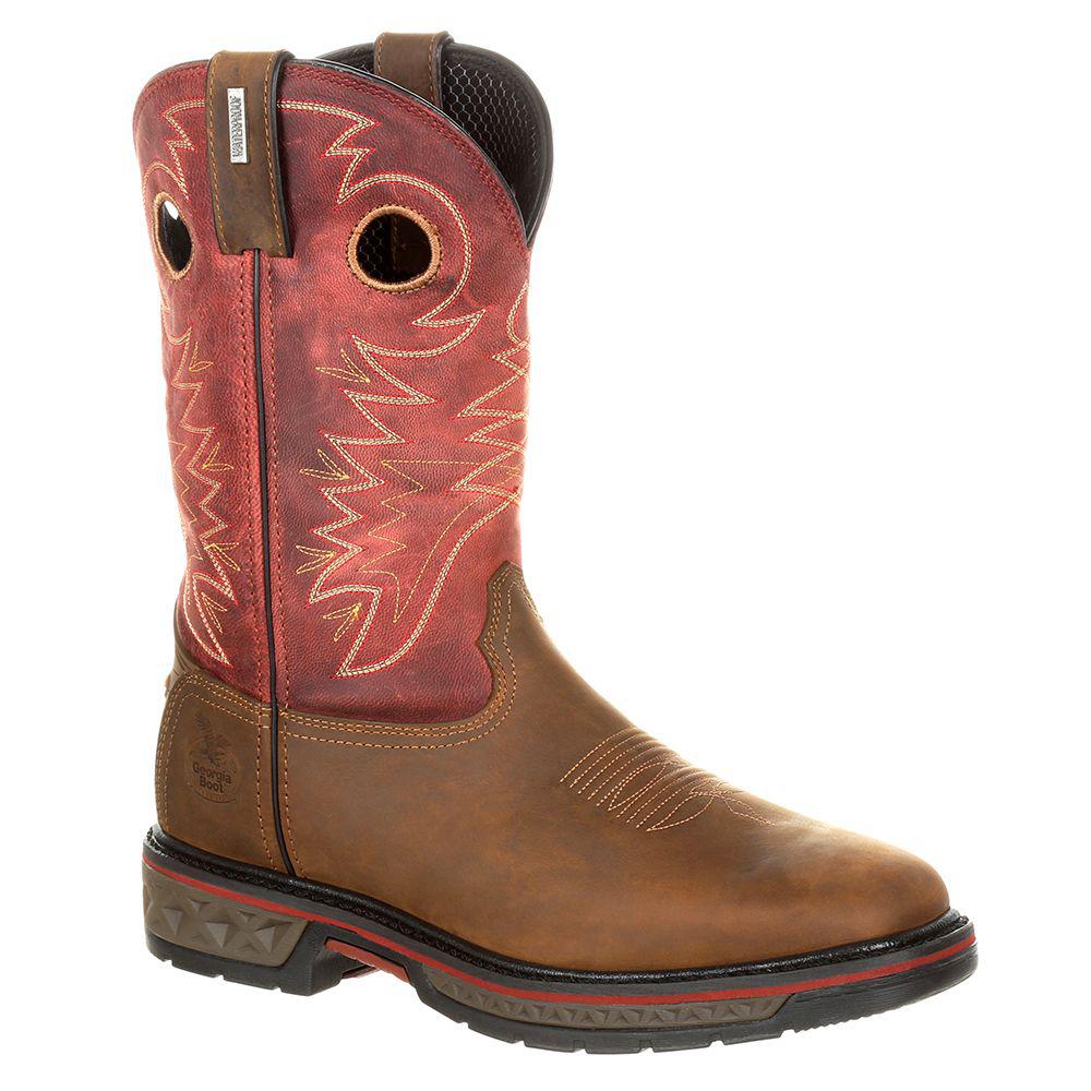 Lyst - Georgia Boots Carbo-tec Waterproof Pull-on in Brown for Men Georgia Boots. Men's Brown Carbo-tec Waterproof Pull-on
