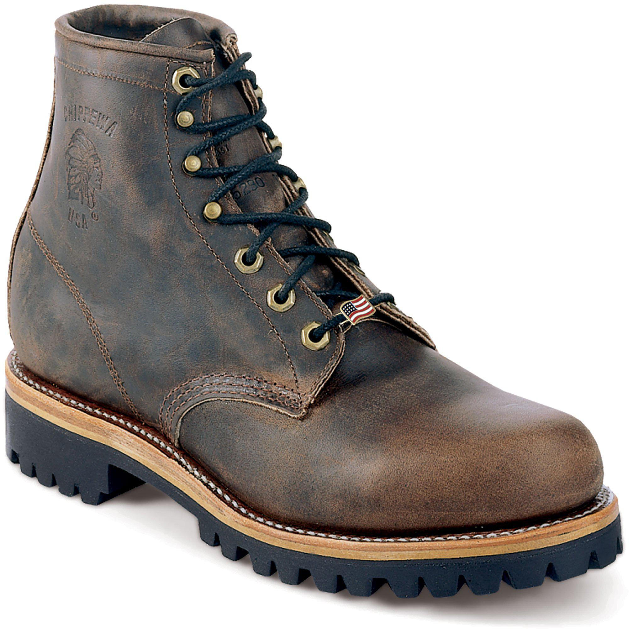 chippewa leather