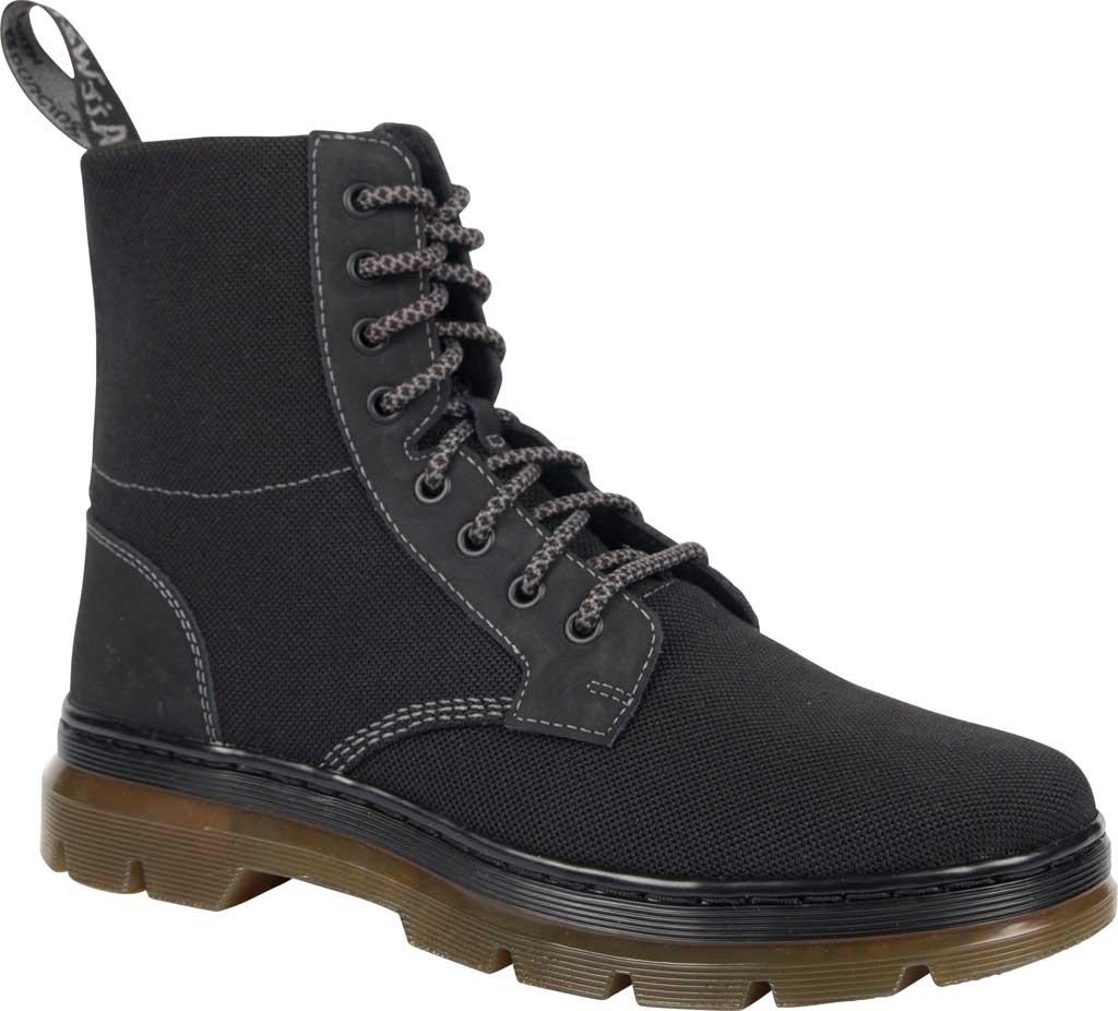 dr martens combs tech 8 eye boots in black
