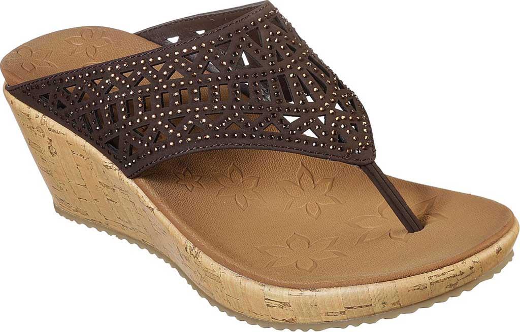 Women's Skechers, Beverlee Summer Visit Wedge Sandals | Peltz Shoes