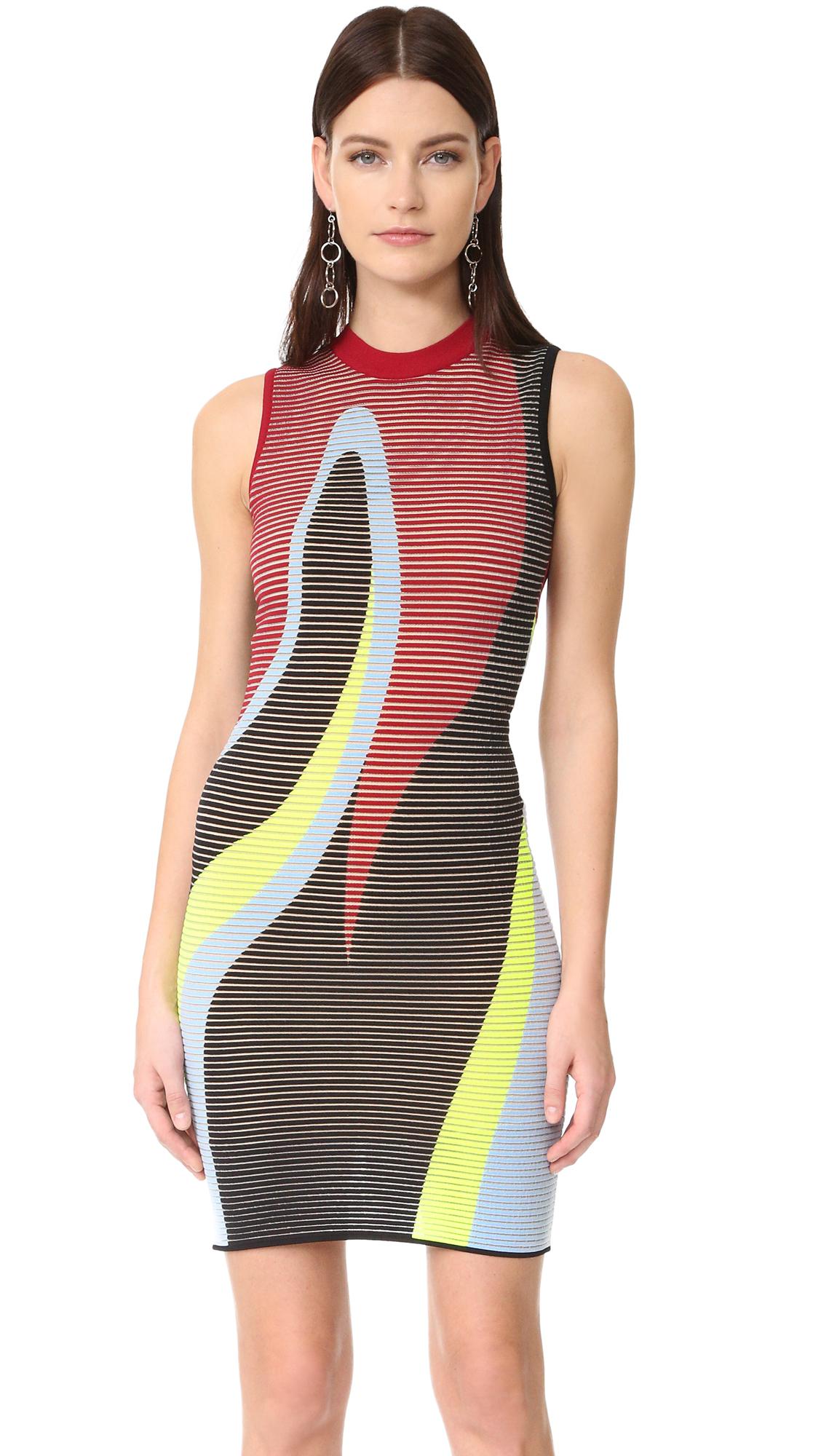 Lyst Versace Lined Knit Dress Gallery