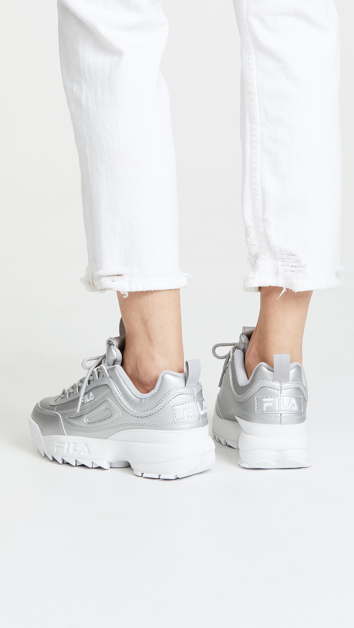 In Sneakers Disruptor Fila Premium Ii Metallic Lyst wqX8BfYxq