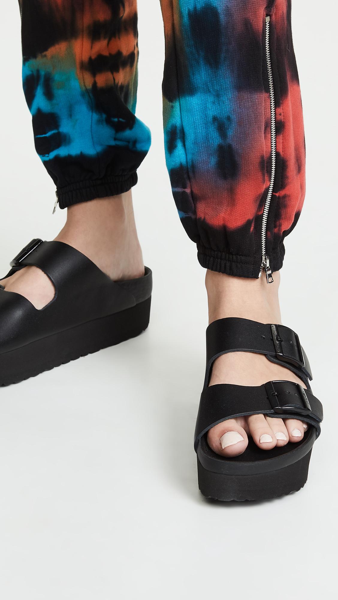 birkenstock arizona platform